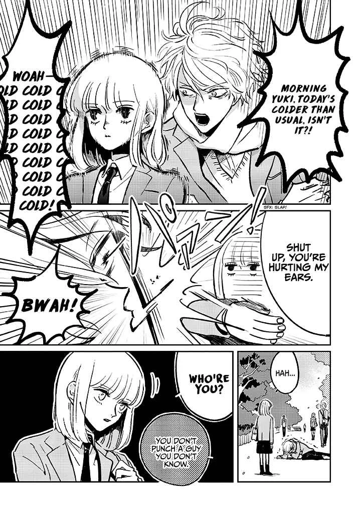 Samugari ni Yuki Chapter 1.1: Temperature-sensitive boy & school opening - Page 3