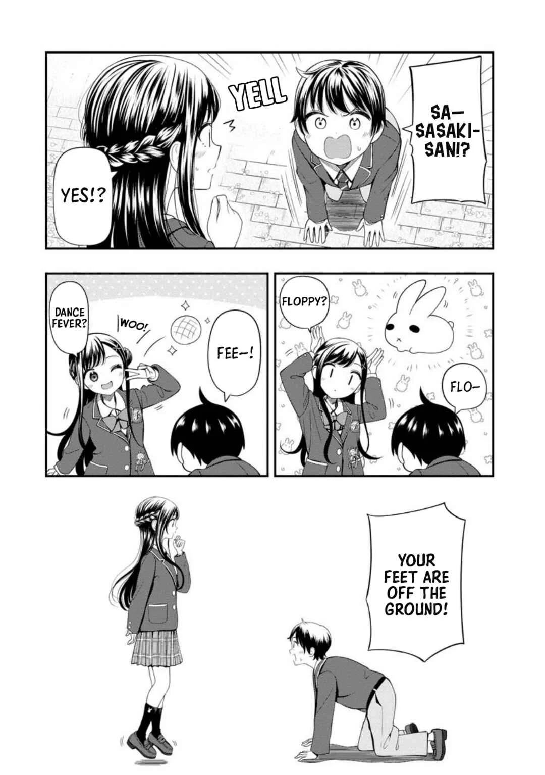 Sasaki-san wa Chotto dake Sugoi. Chapter 1: Levitation - Page 2