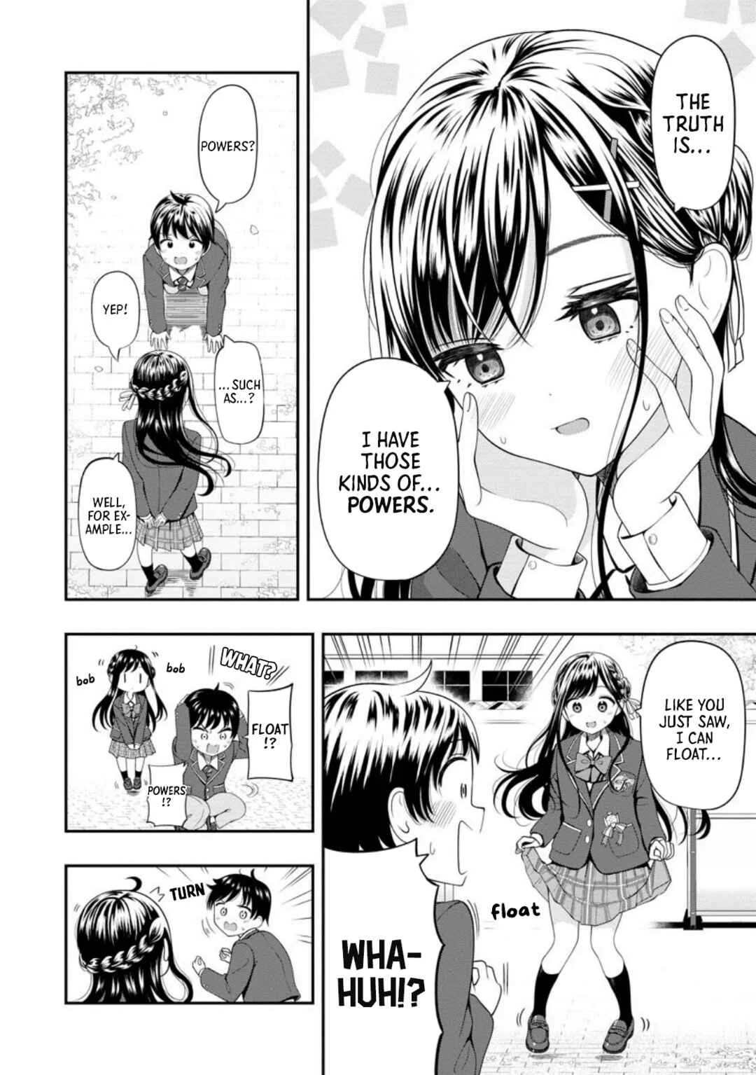 Sasaki-san wa Chotto dake Sugoi. Chapter 1: Levitation - Page 4