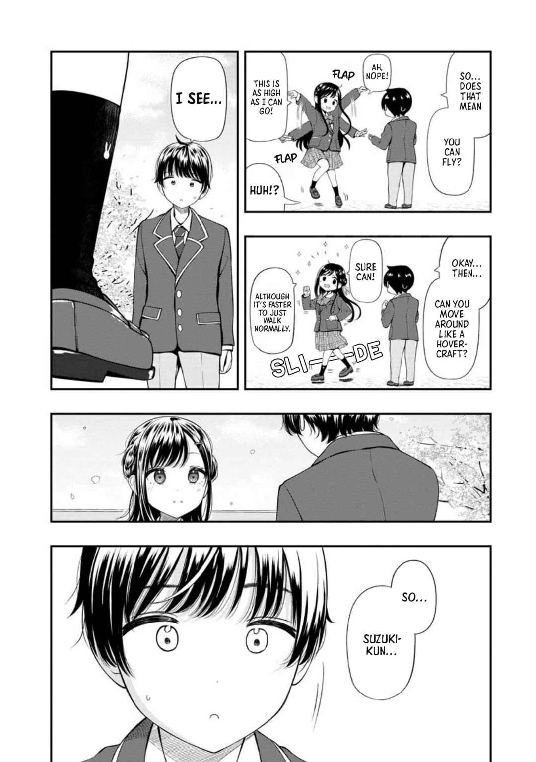 Sasaki-san wa Chotto dake Sugoi. Chapter 1: Levitation - Page 5