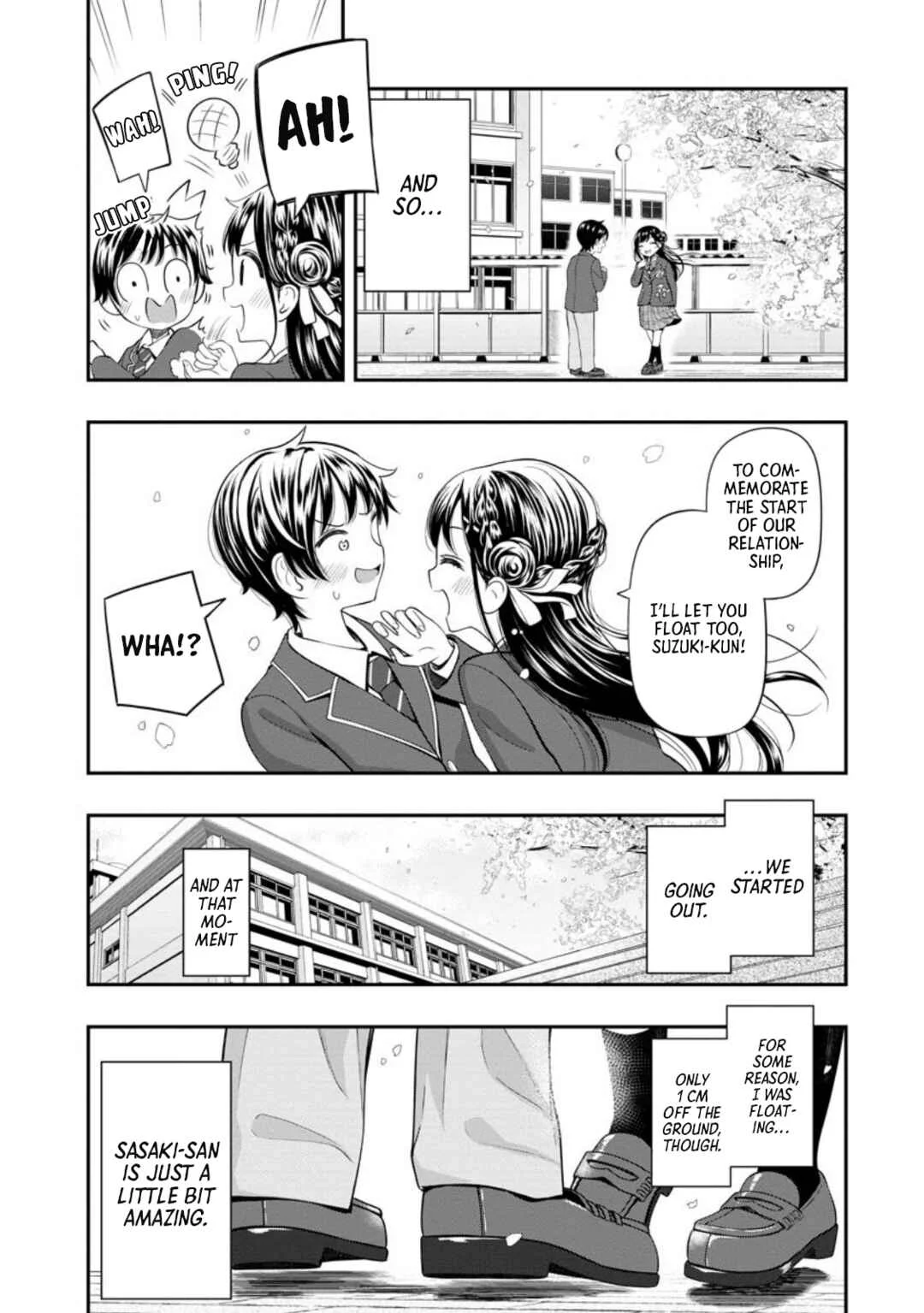 Sasaki-san wa Chotto dake Sugoi. Chapter 1: Levitation - Page 9