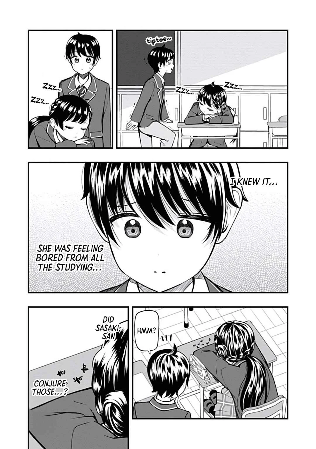 Sasaki-san wa Chotto dake Sugoi. Chapter 11: Conjuration - Page 13