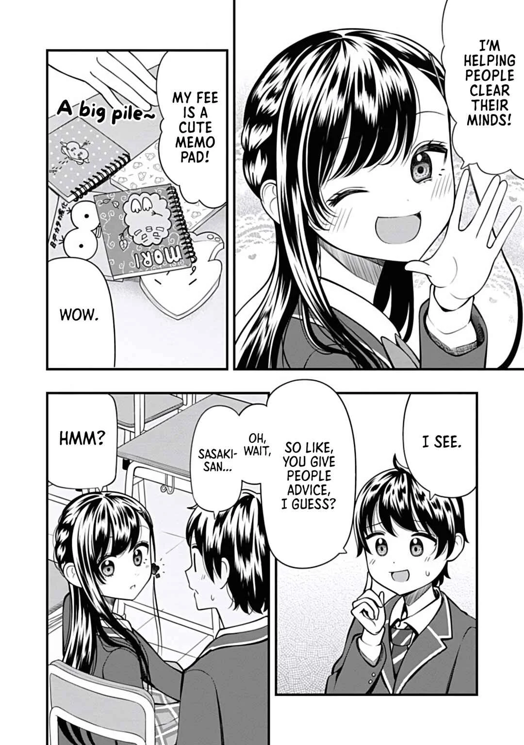 Sasaki-san wa Chotto dake Sugoi. Chapter 12: Dark Clouds - Page 10