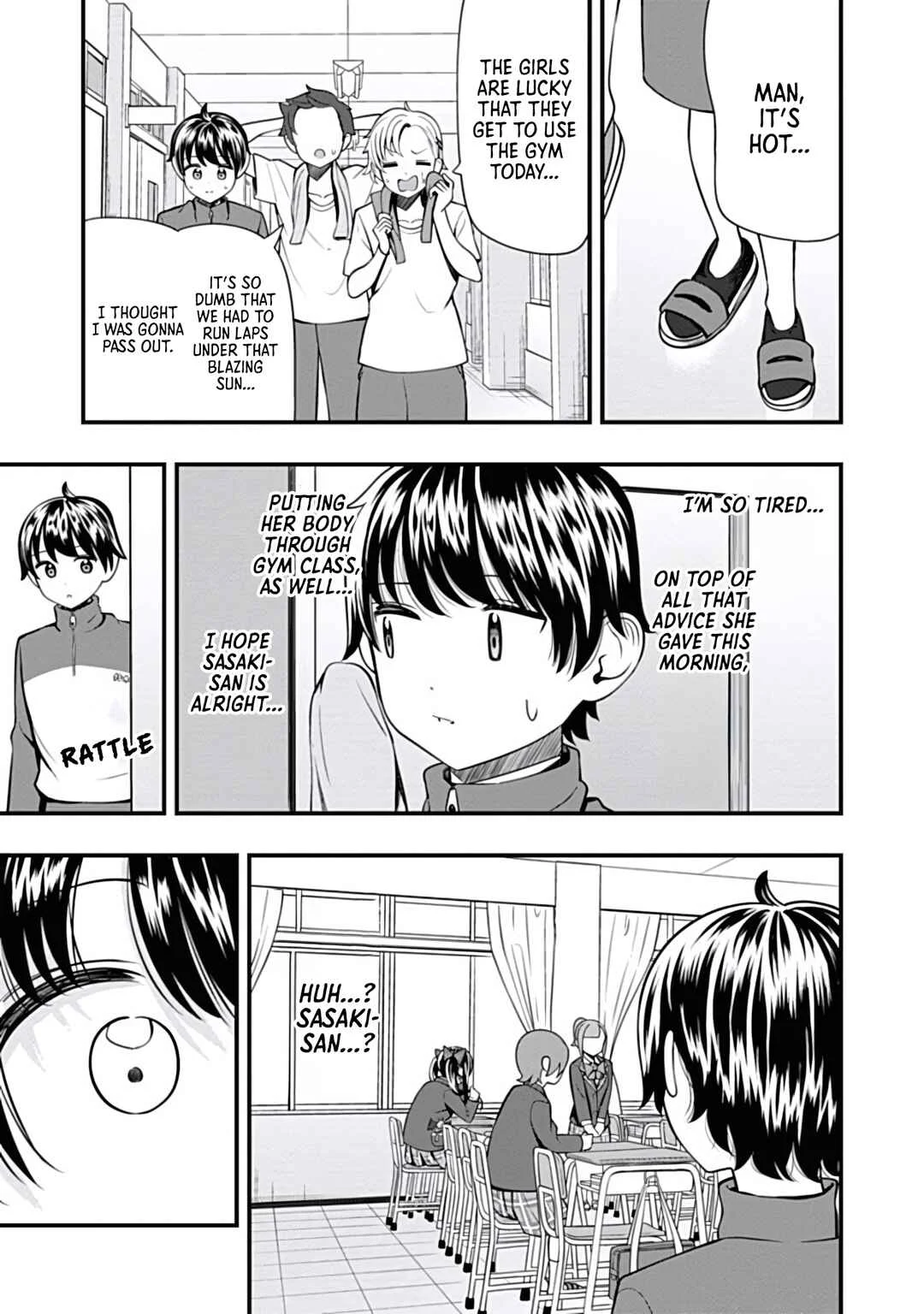 Sasaki-san wa Chotto dake Sugoi. Chapter 12: Dark Clouds - Page 21