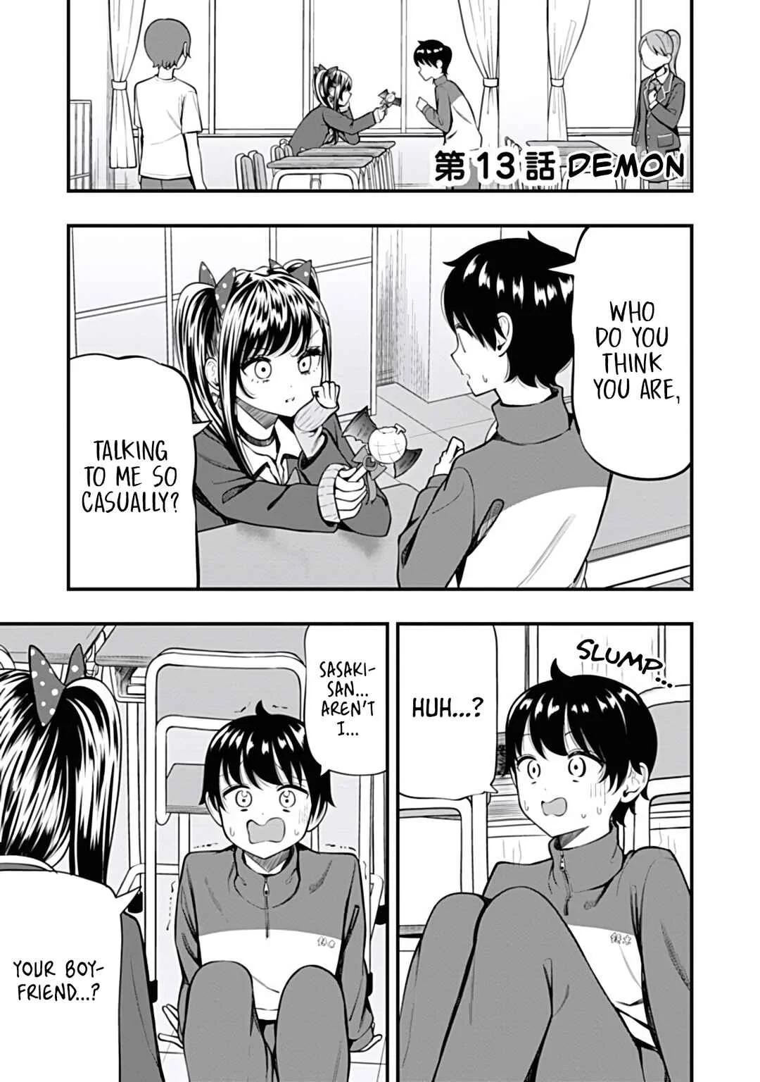 Sasaki-san wa Chotto dake Sugoi. Chapter 13: Demon - Page 1