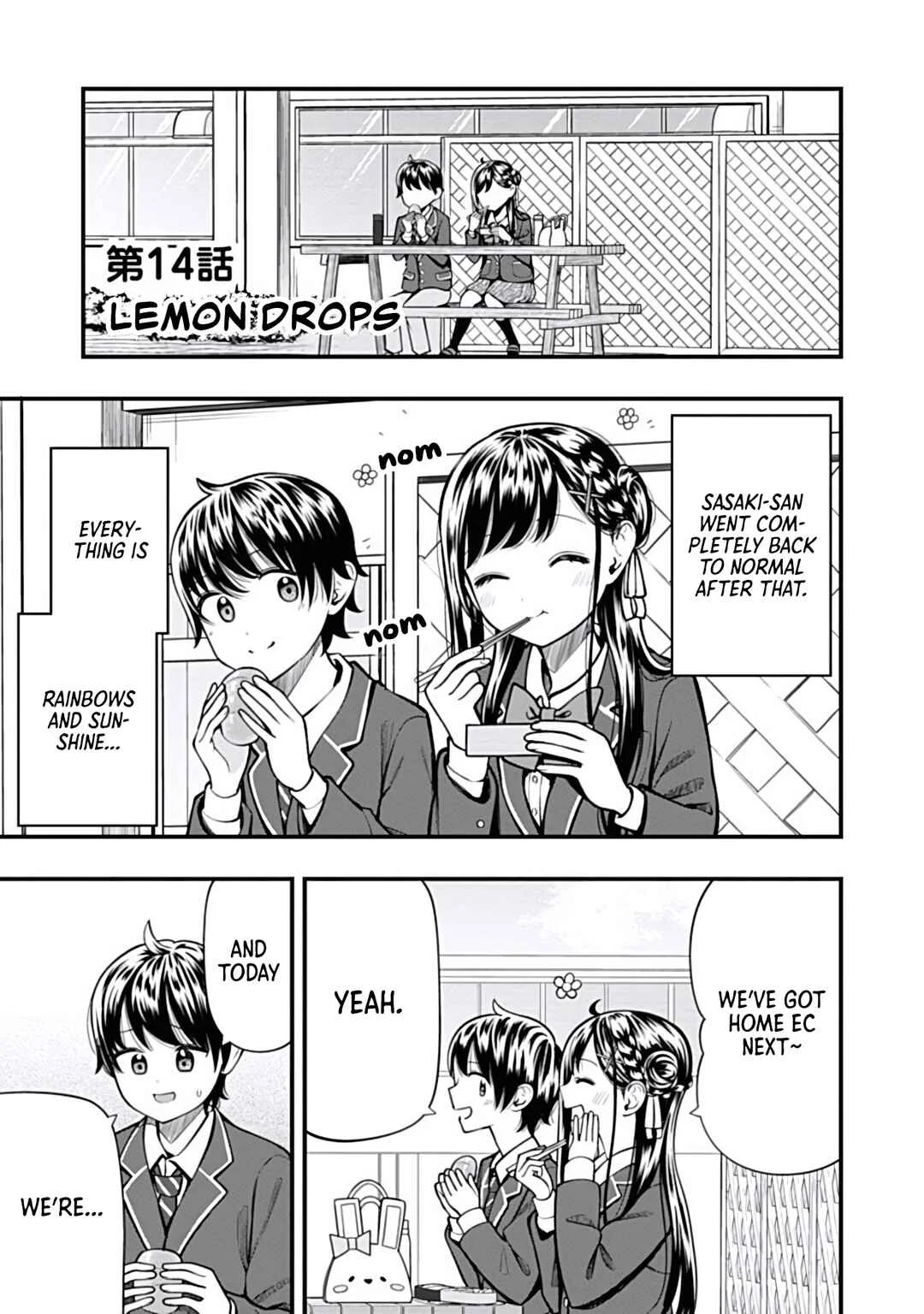 Sasaki-san wa Chotto dake Sugoi. Chapter 14: Lemon Drops - Page 1