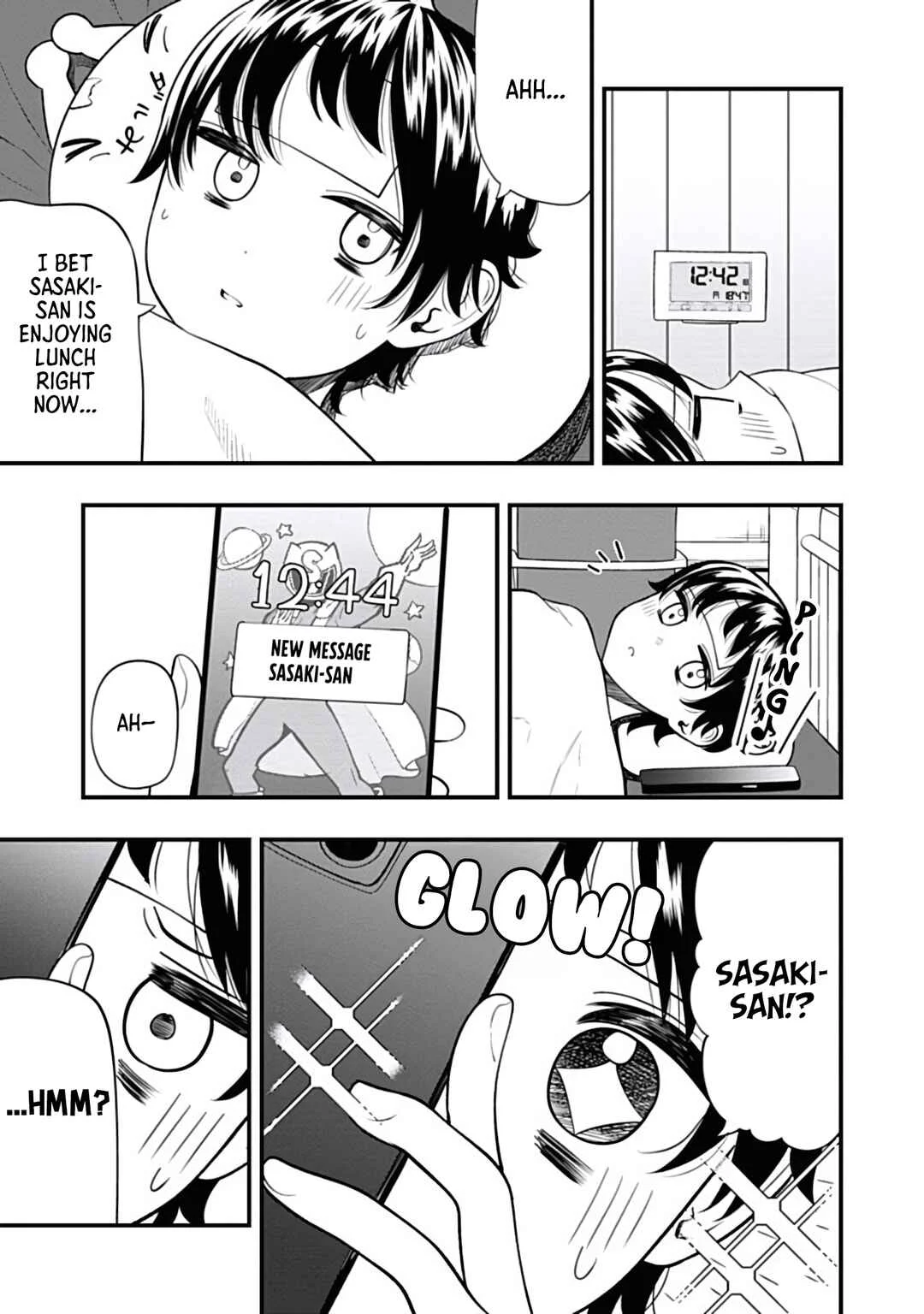 Sasaki-san wa Chotto dake Sugoi. Chapter 16: Text Deletion - Page 3