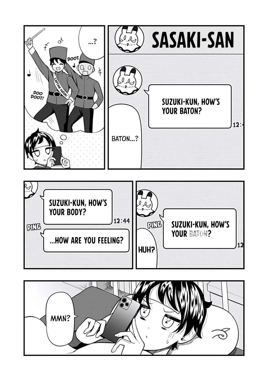 Sasaki-san wa Chotto dake Sugoi. Chapter 16: Text Deletion - Page 4