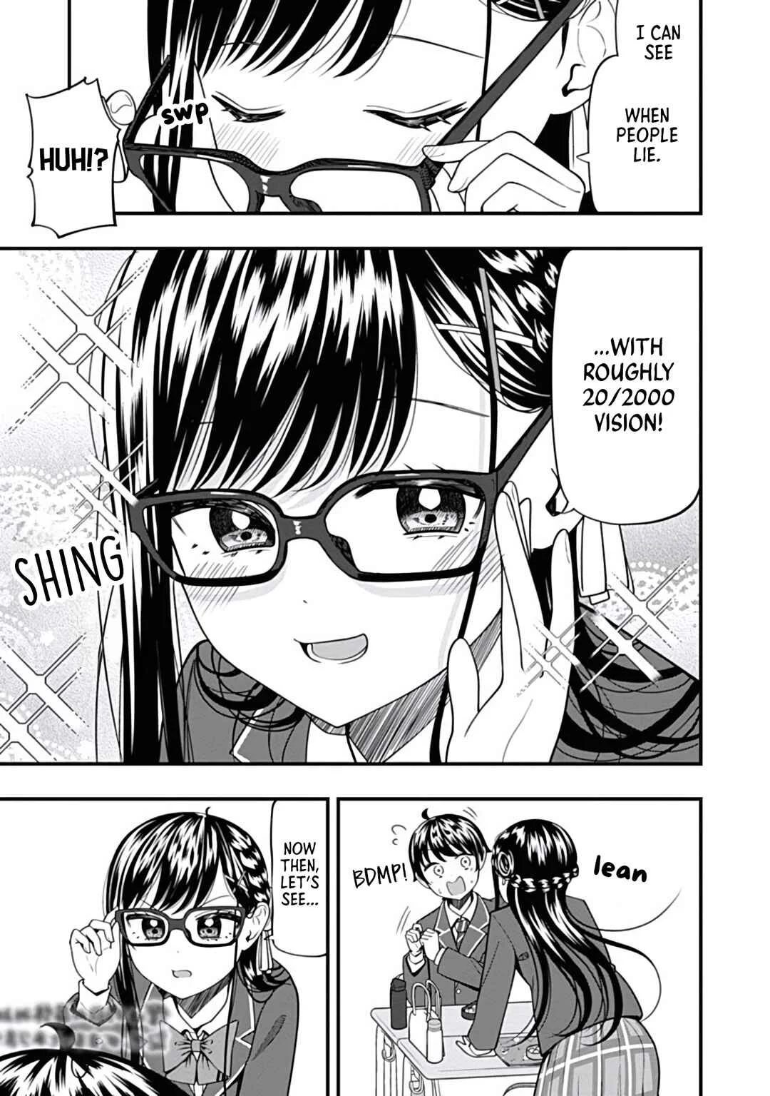 Sasaki-san wa Chotto dake Sugoi. Chapter 18: Lie-O-Vision - Page 13