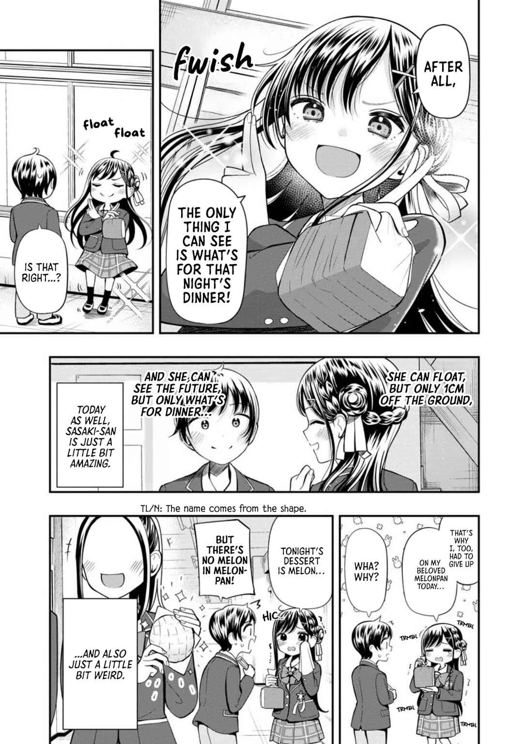 Sasaki-san wa Chotto dake Sugoi. Chapter 2: Future Sight - Page 15