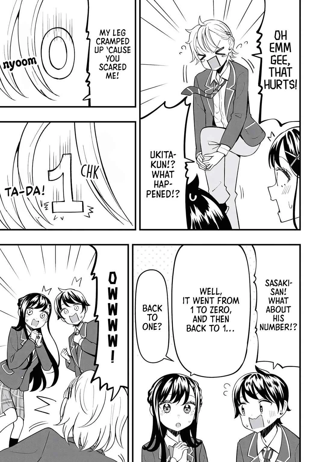 Sasaki-san wa Chotto dake Sugoi. Chapter 21: Numbers - Page 15