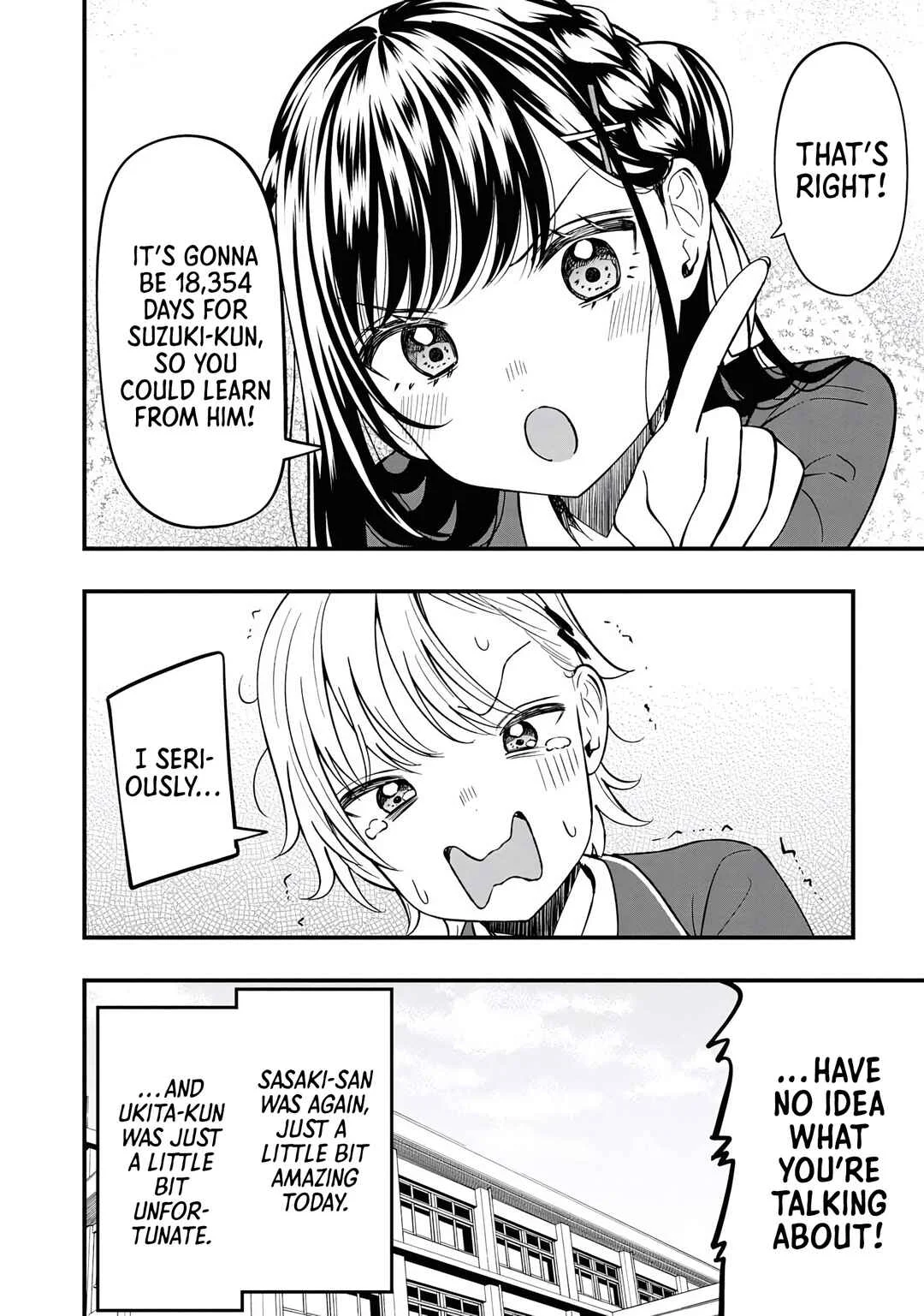 Sasaki-san wa Chotto dake Sugoi. Chapter 21: Numbers - Page 18