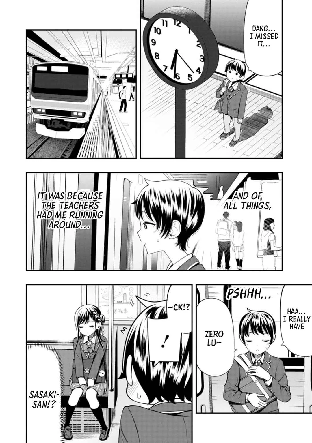 Sasaki-san wa Chotto dake Sugoi. Chapter 3: High-speed Movement - Page 2