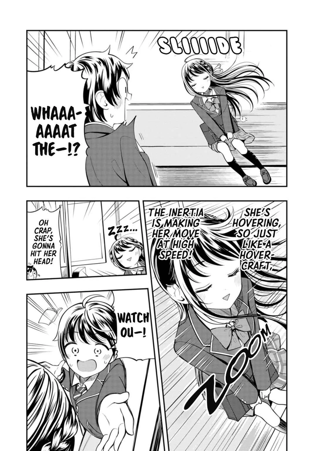 Sasaki-san wa Chotto dake Sugoi. Chapter 3: High-speed Movement - Page 6