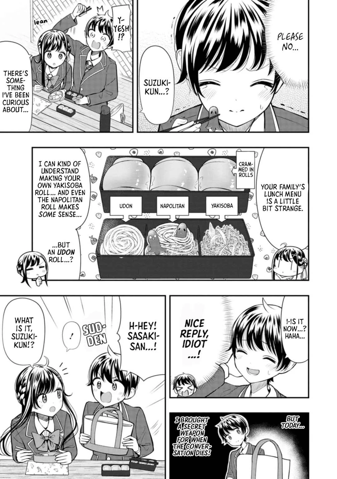 Sasaki-san wa Chotto dake Sugoi. Chapter 4: X-Ray Vision - Page 3