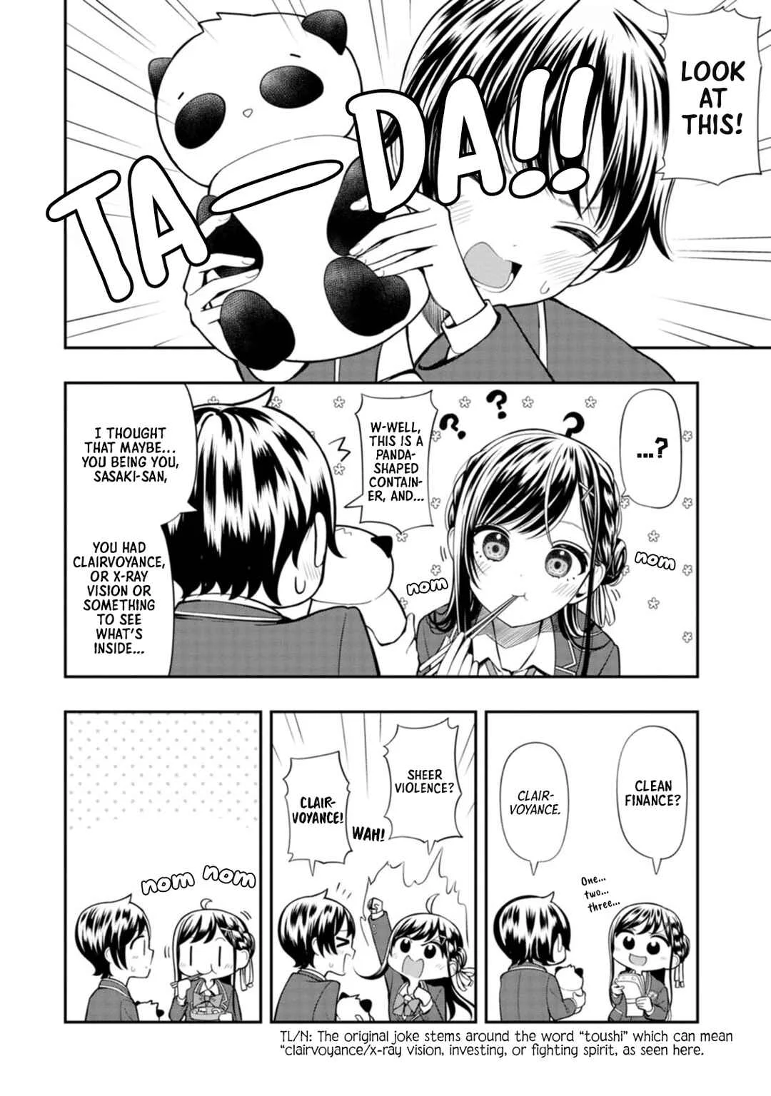 Sasaki-san wa Chotto dake Sugoi. Chapter 4: X-Ray Vision - Page 4