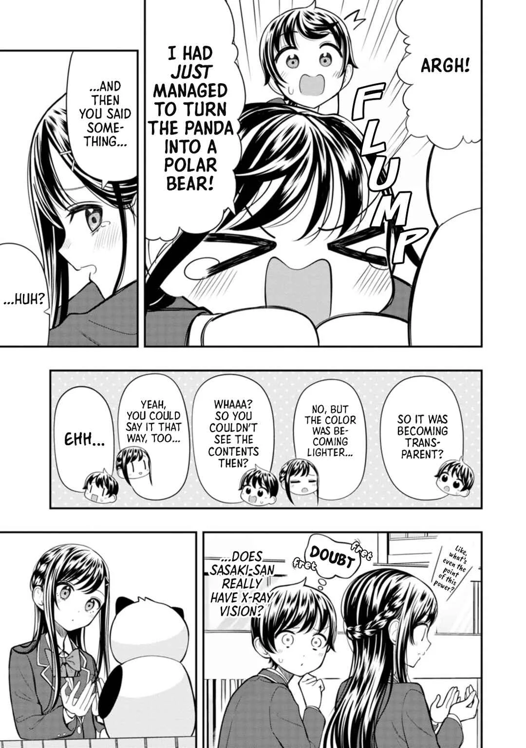 Sasaki-san wa Chotto dake Sugoi. Chapter 4: X-Ray Vision - Page 7