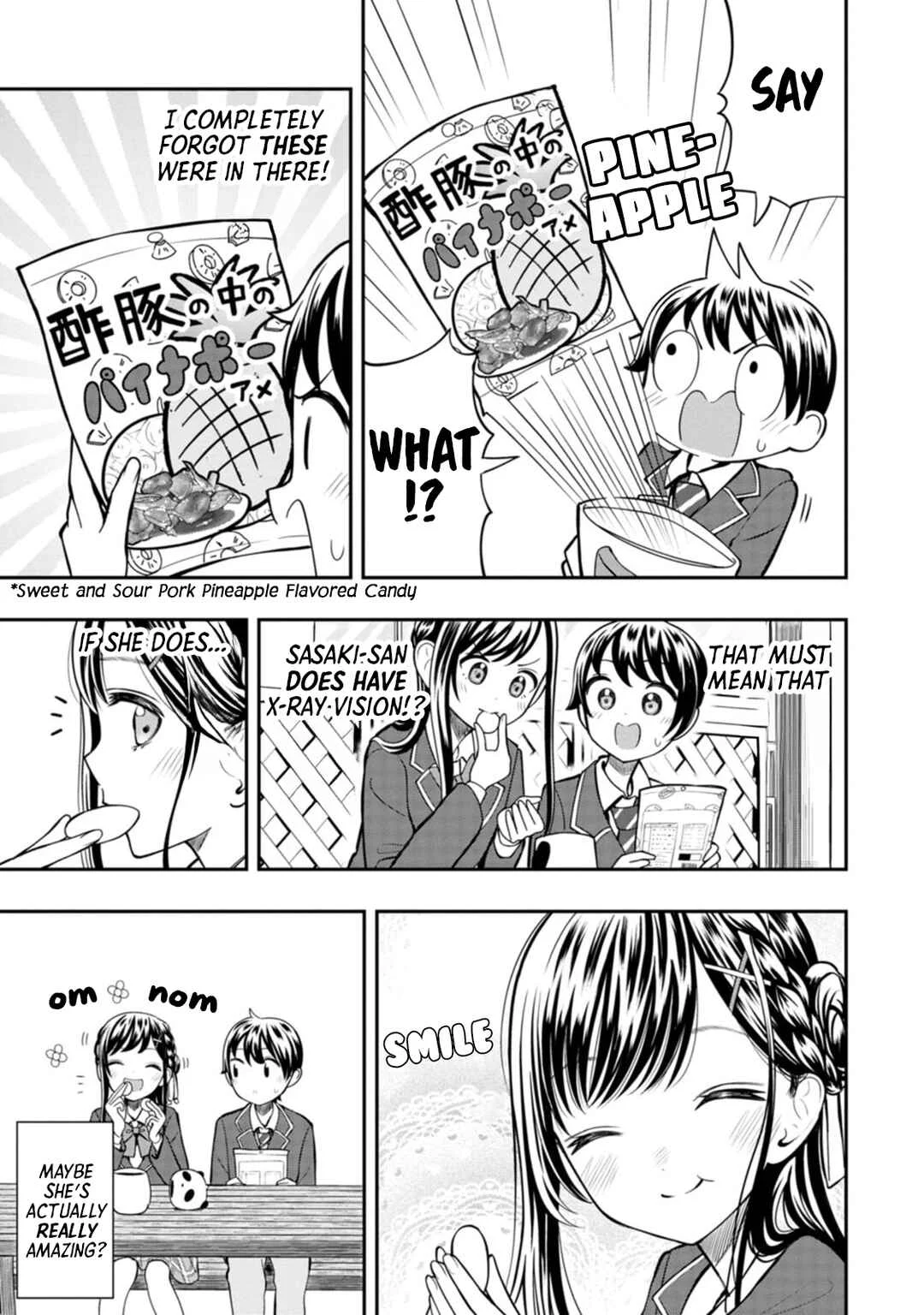 Sasaki-san wa Chotto dake Sugoi. Chapter 4: X-Ray Vision - Page 13