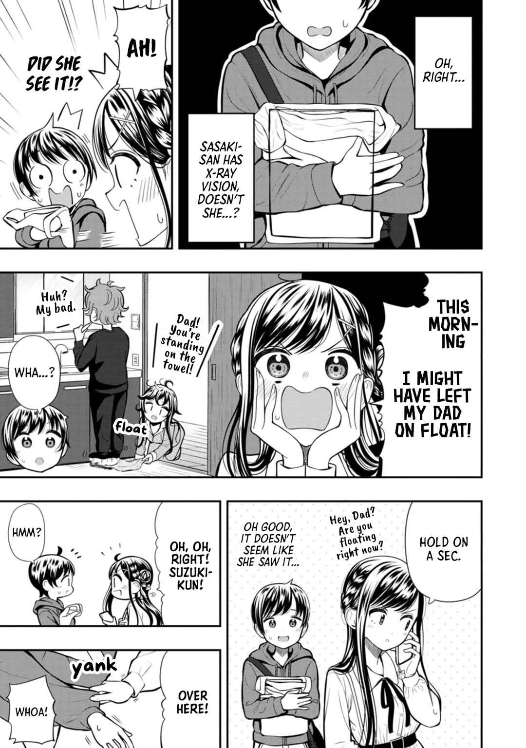 Sasaki-san wa Chotto dake Sugoi. Chapter 5: X-Ray Vision 2 - Page 4