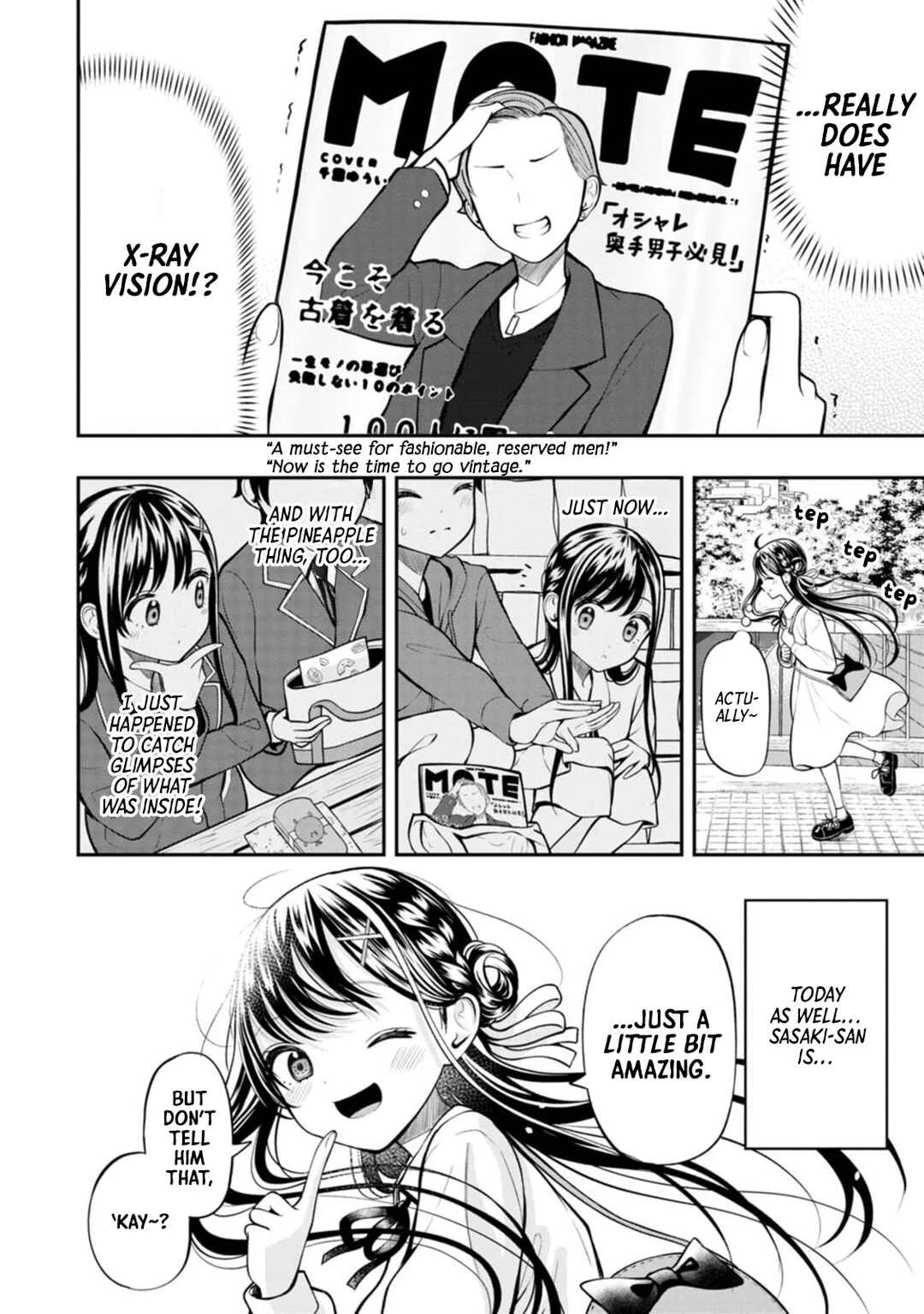 Sasaki-san wa Chotto dake Sugoi. Chapter 5: X-Ray Vision 2 - Page 13