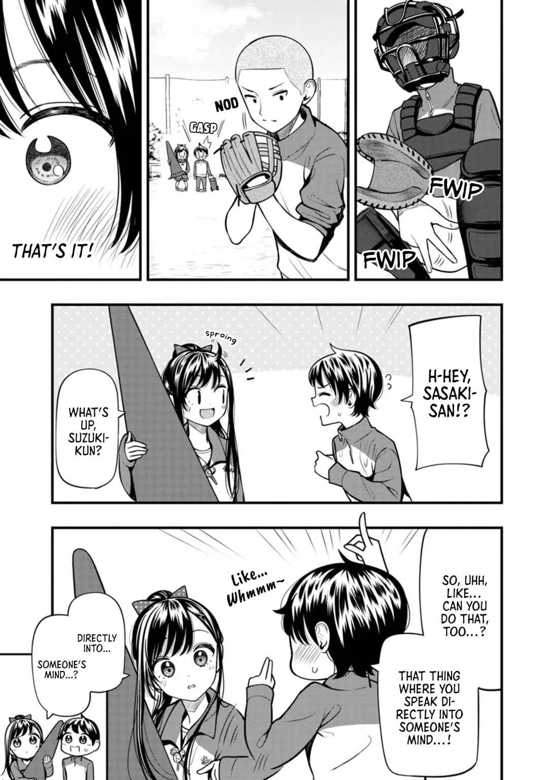 Sasaki-san wa Chotto dake Sugoi. Chapter 7: Telepathy - Page 4