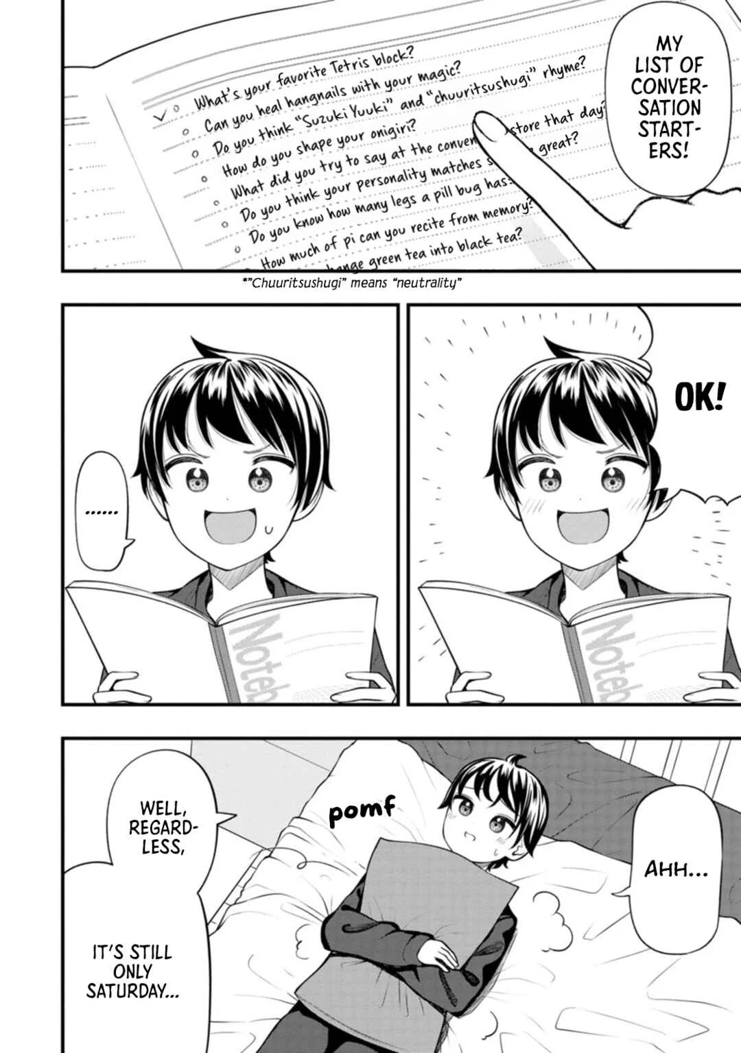 Sasaki-san wa Chotto dake Sugoi. Chapter 7: Telepathy - Page 11