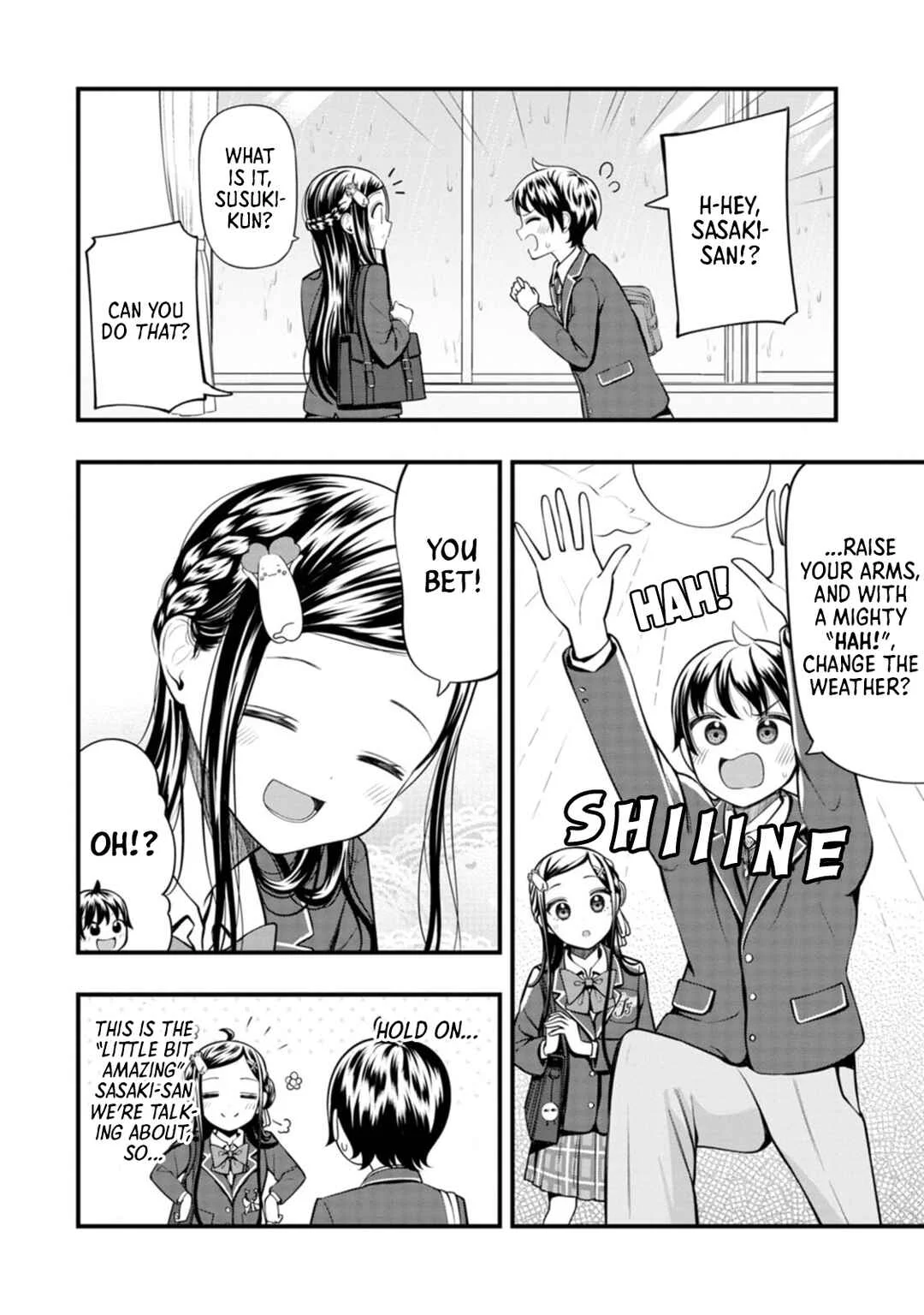 Sasaki-san wa Chotto dake Sugoi. Chapter 8: Weather Control - Page 3