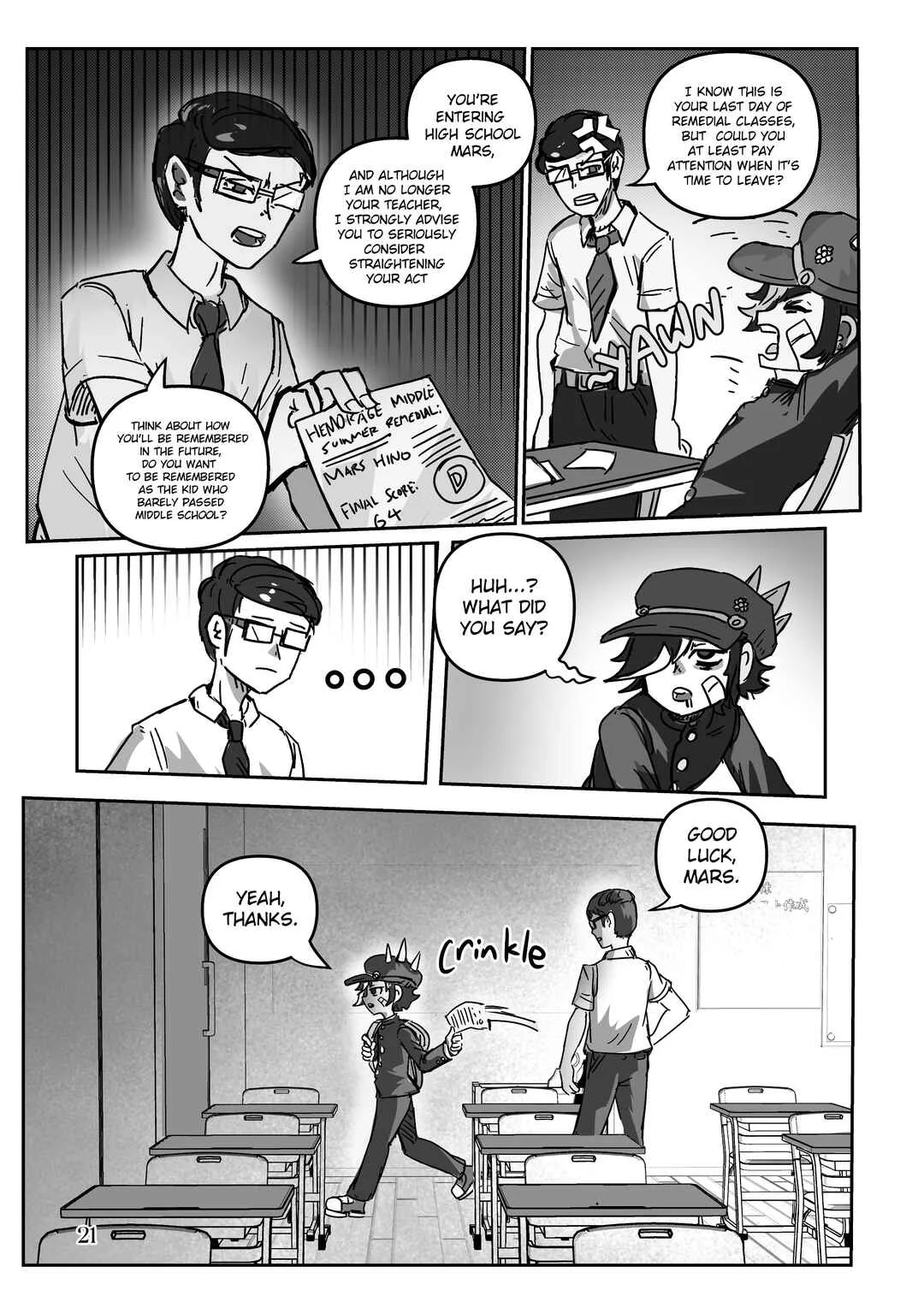Scarlet Star Chapter 1.1: Scarlet Boy - Page 8