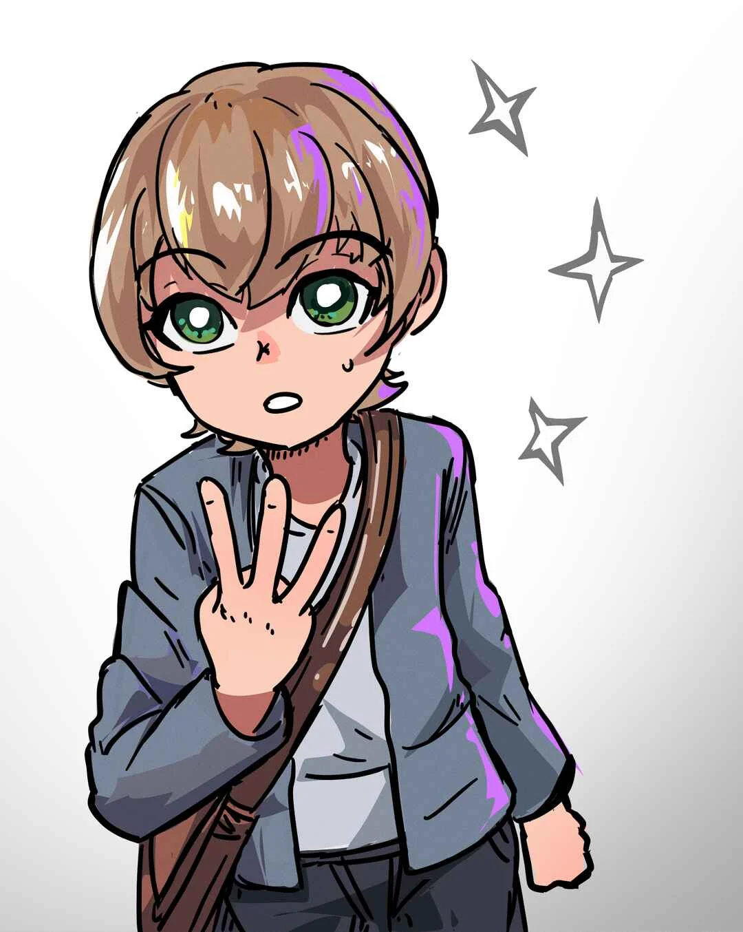 Scarlet Star Chapter 1.3: Scarlet Boy Promo Art - Page 3