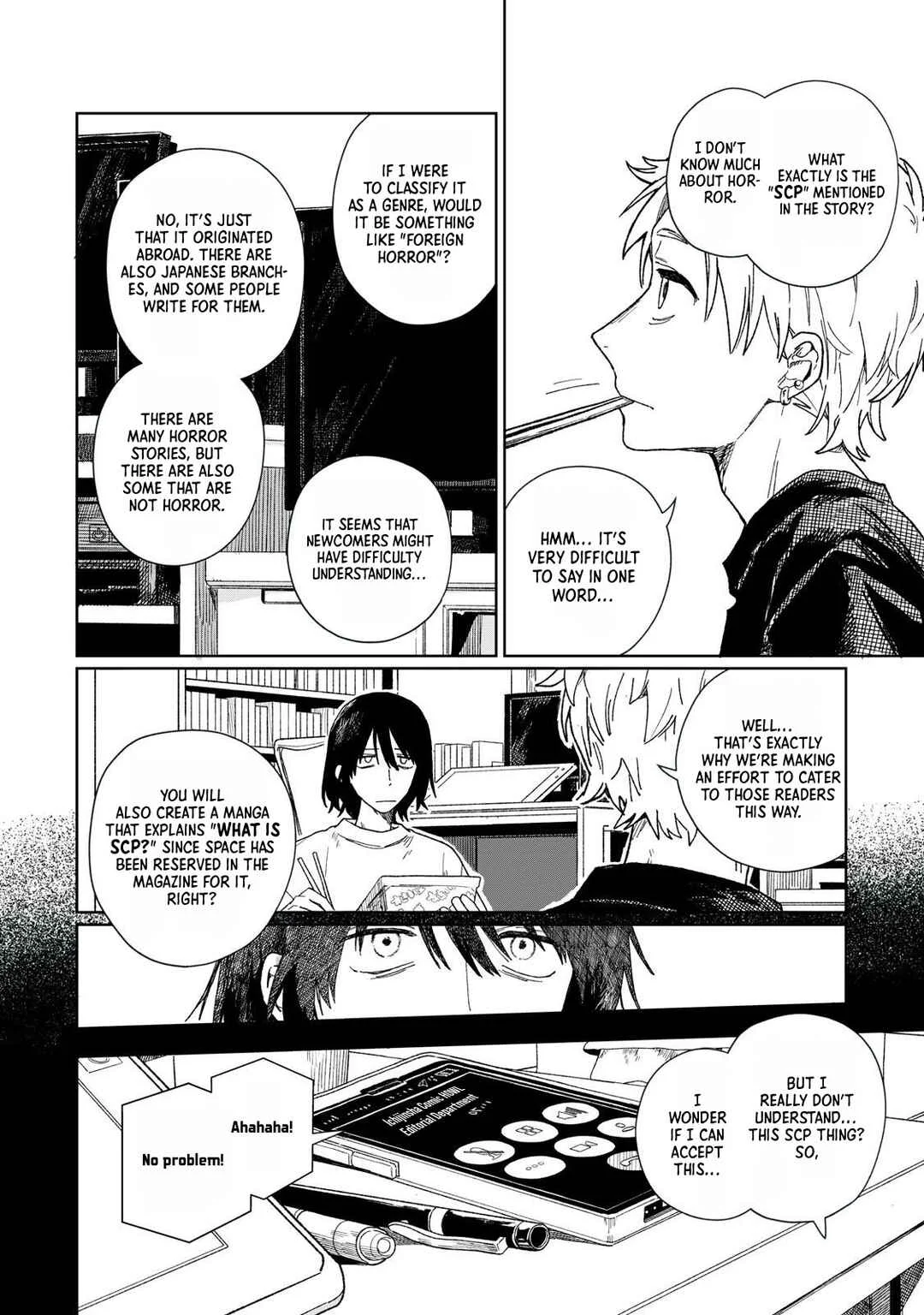 SCP tte Nan desu ka? Chapter 1: Discuss - Page 9