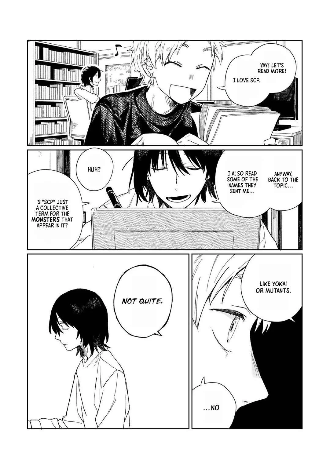SCP tte Nan desu ka? Chapter 1: Discuss - Page 13