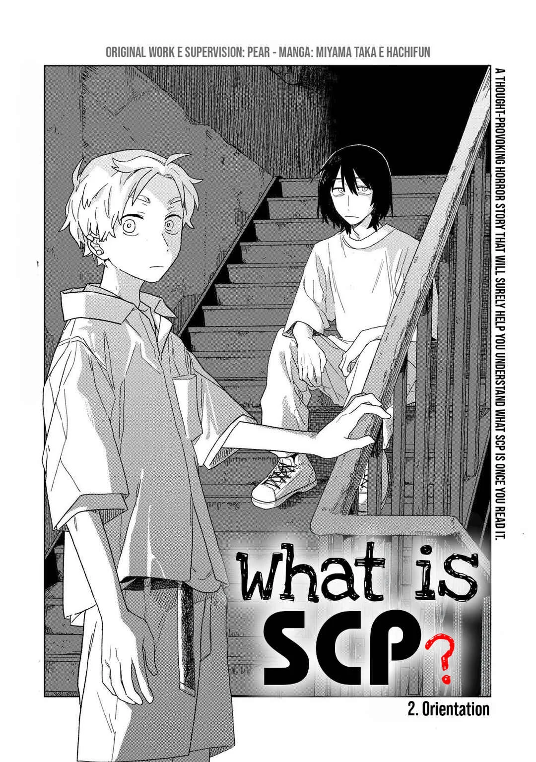 SCP tte Nan desu ka? Chapter 2: Orientation - Page 1