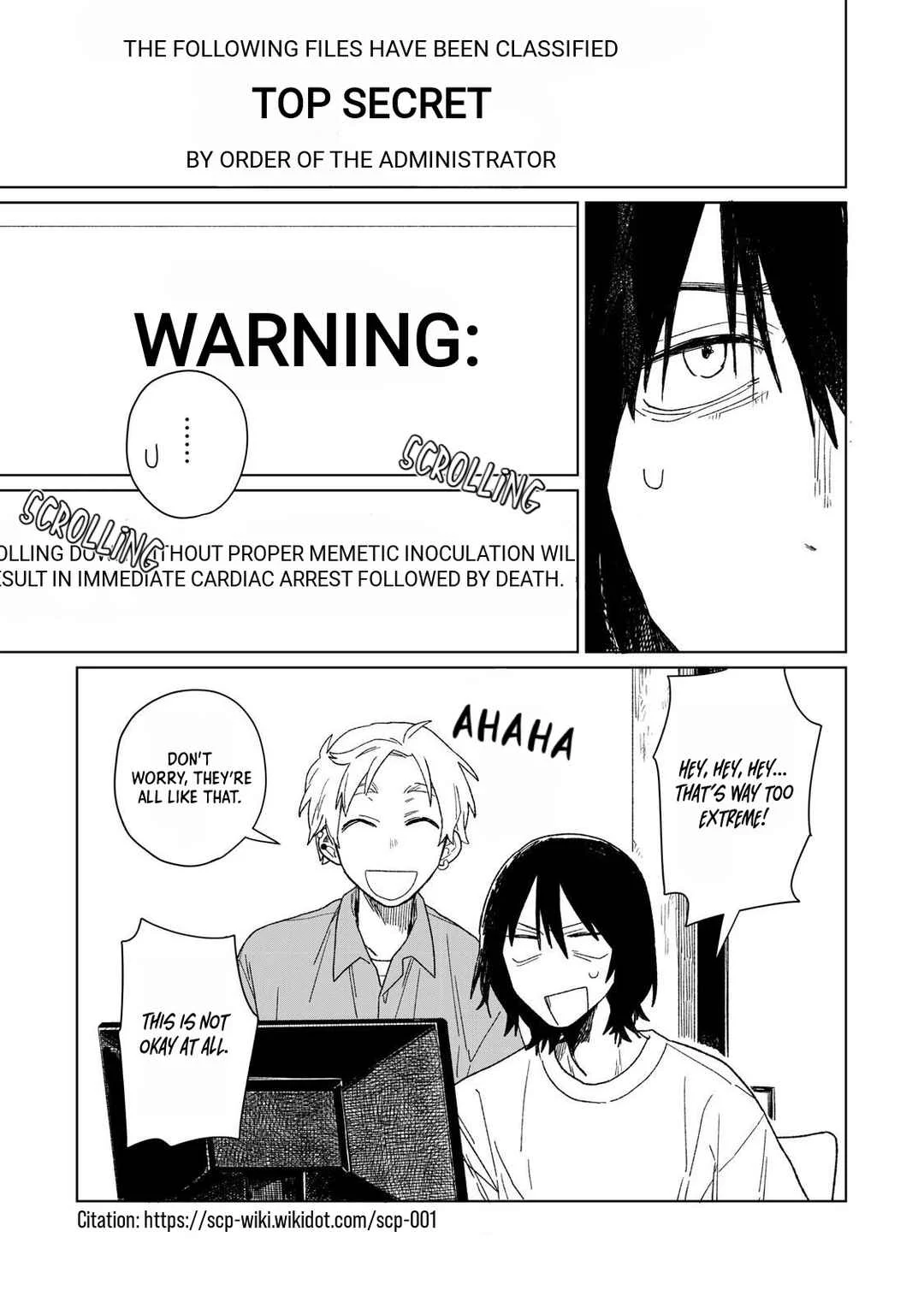 SCP tte Nan desu ka? Chapter 2: Orientation - Page 6