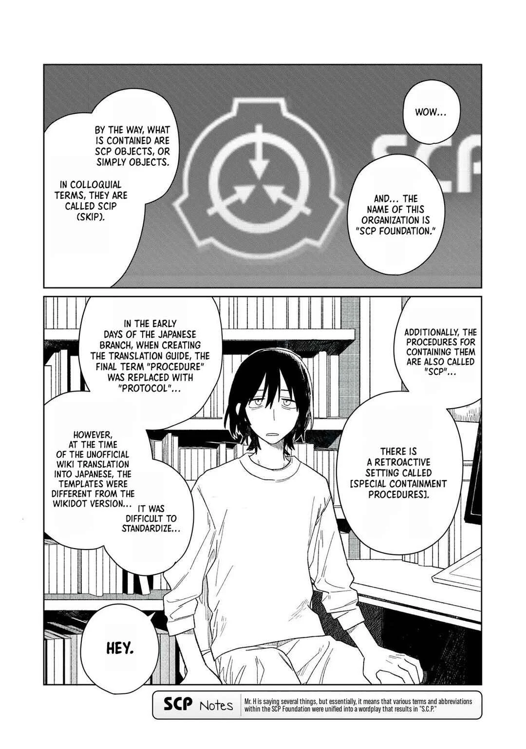 SCP tte Nan desu ka? Chapter 2: Orientation - Page 8
