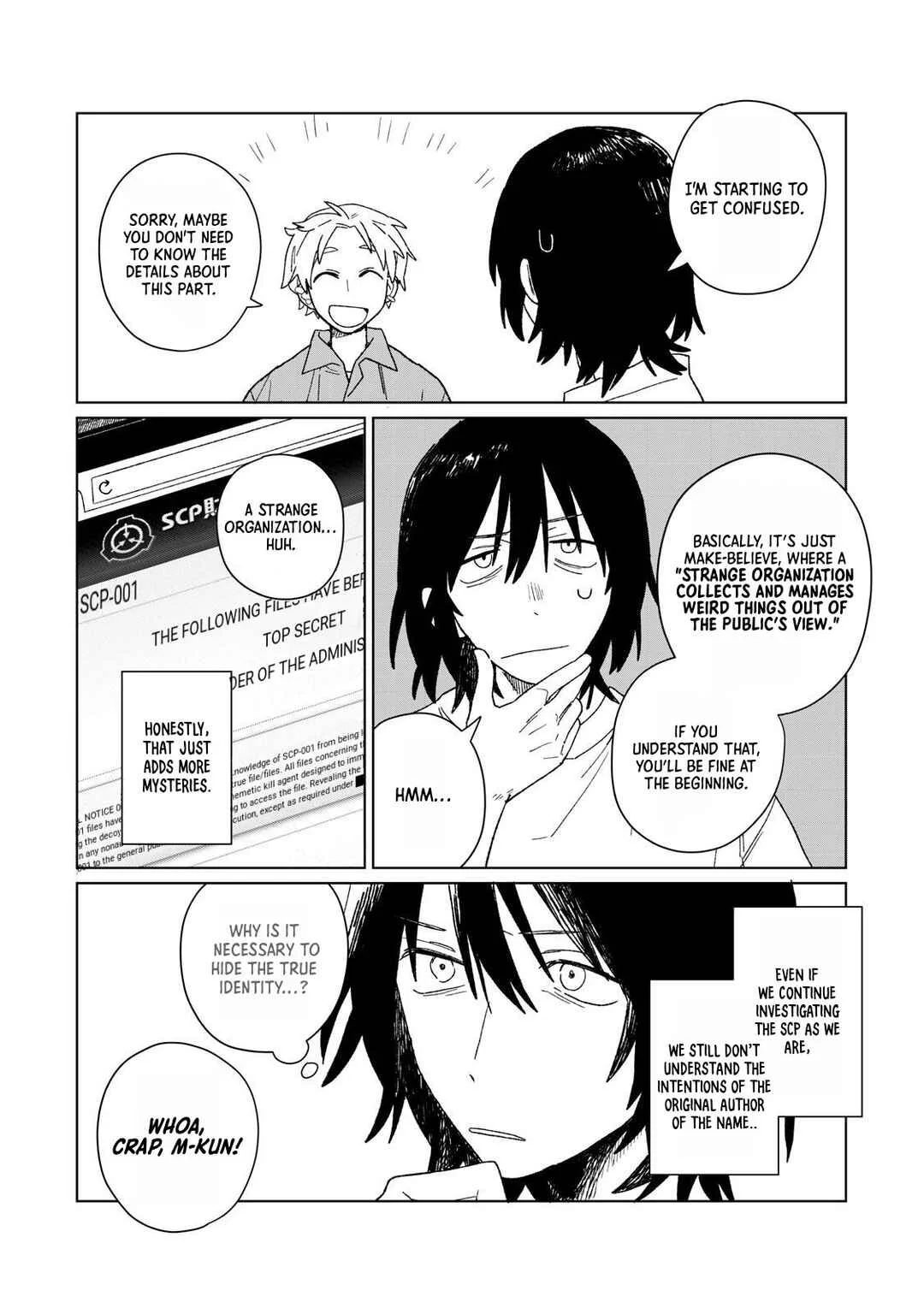 SCP tte Nan desu ka? Chapter 2: Orientation - Page 9