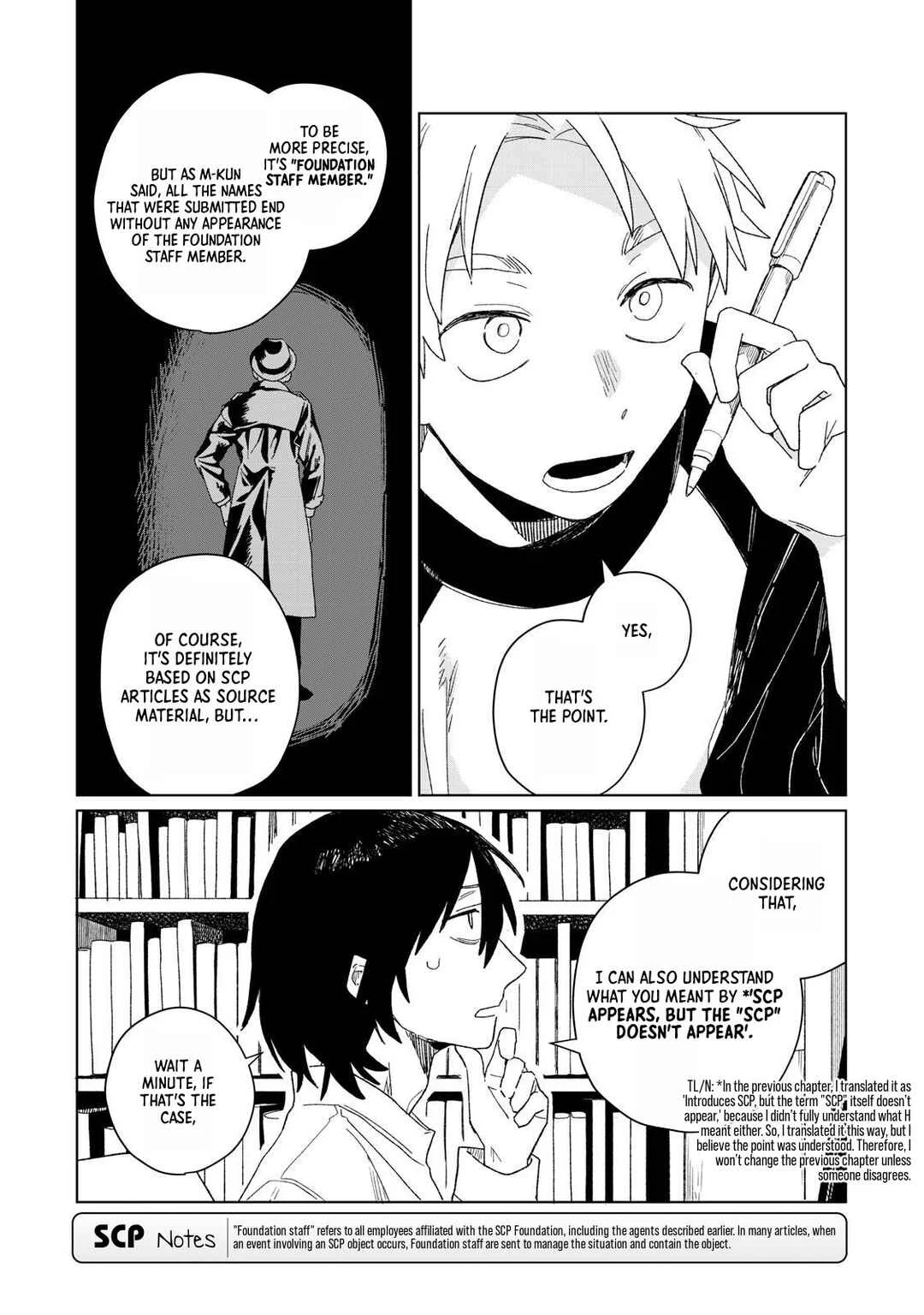 SCP tte Nan desu ka? Chapter 2: Orientation - Page 17
