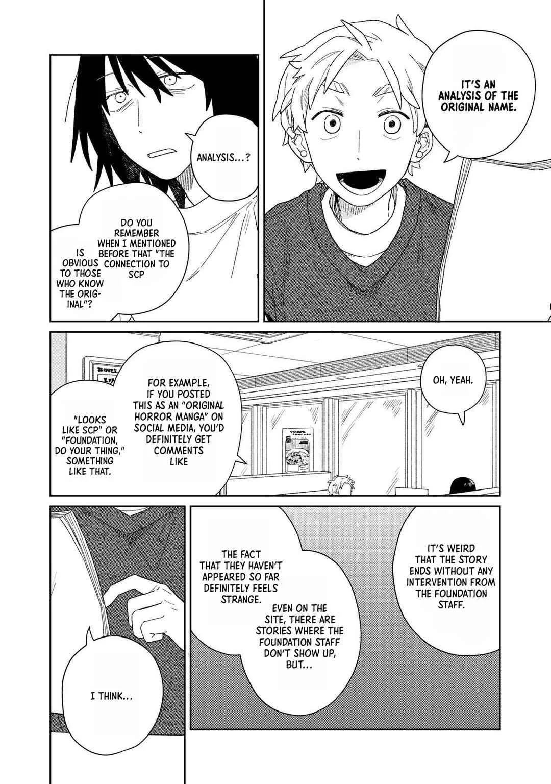 SCP tte Nan desu ka? Chapter 3: Creepypasta - Page 12