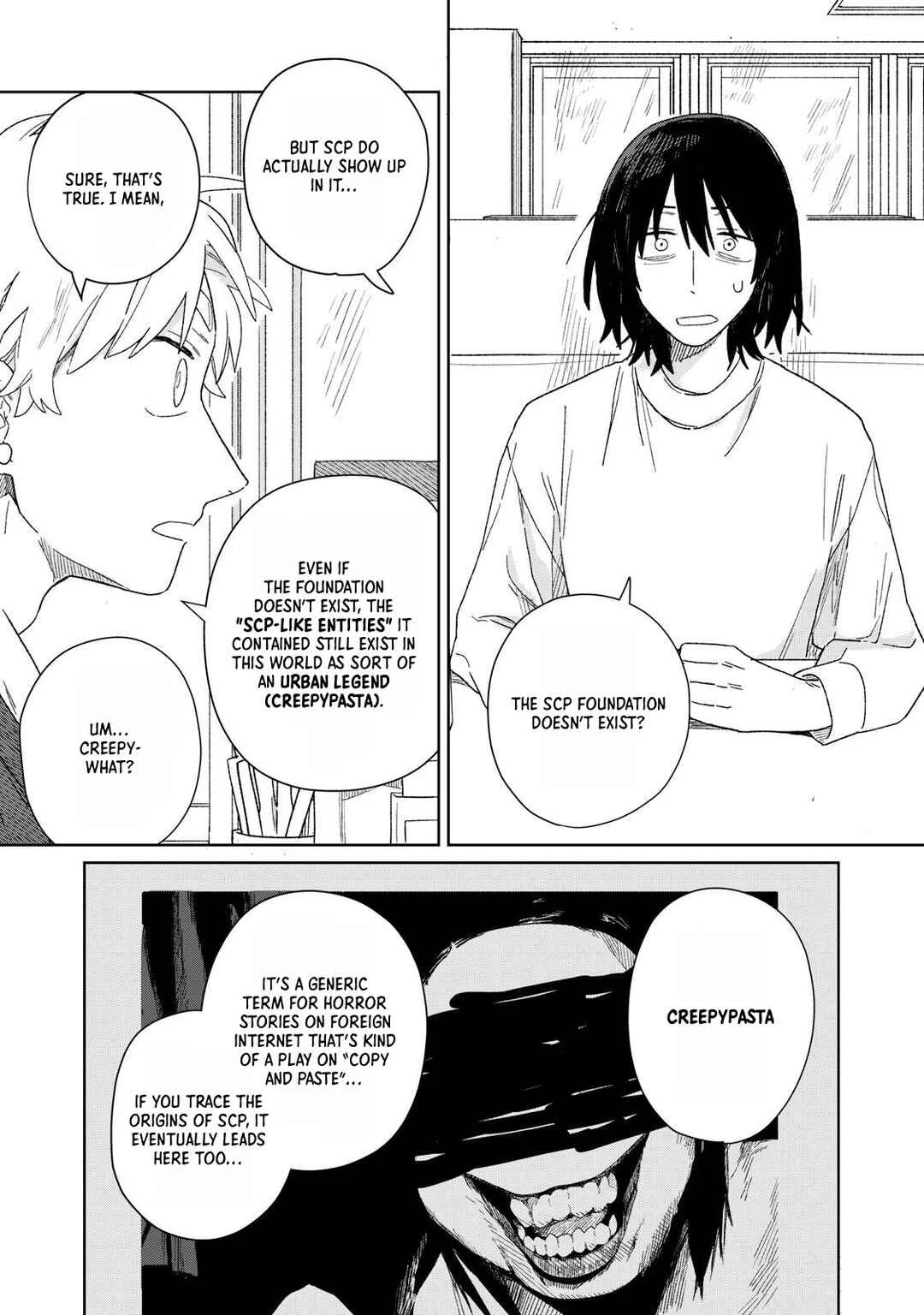 SCP tte Nan desu ka? Chapter 3: Creepypasta - Page 14