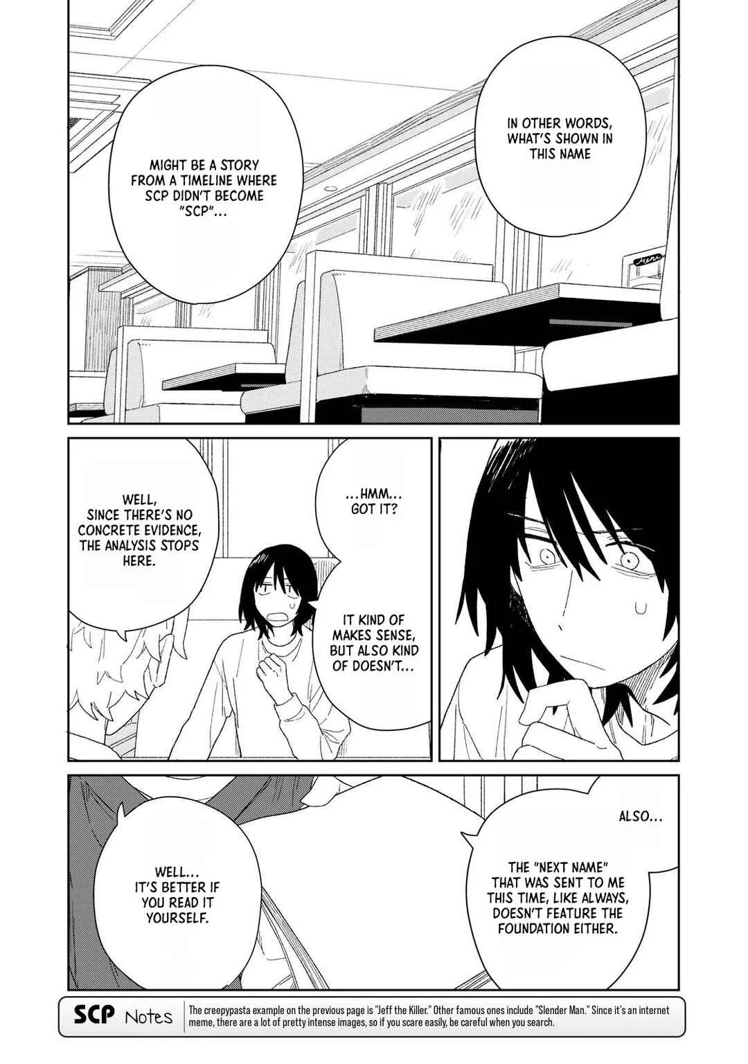 SCP tte Nan desu ka? Chapter 3: Creepypasta - Page 15