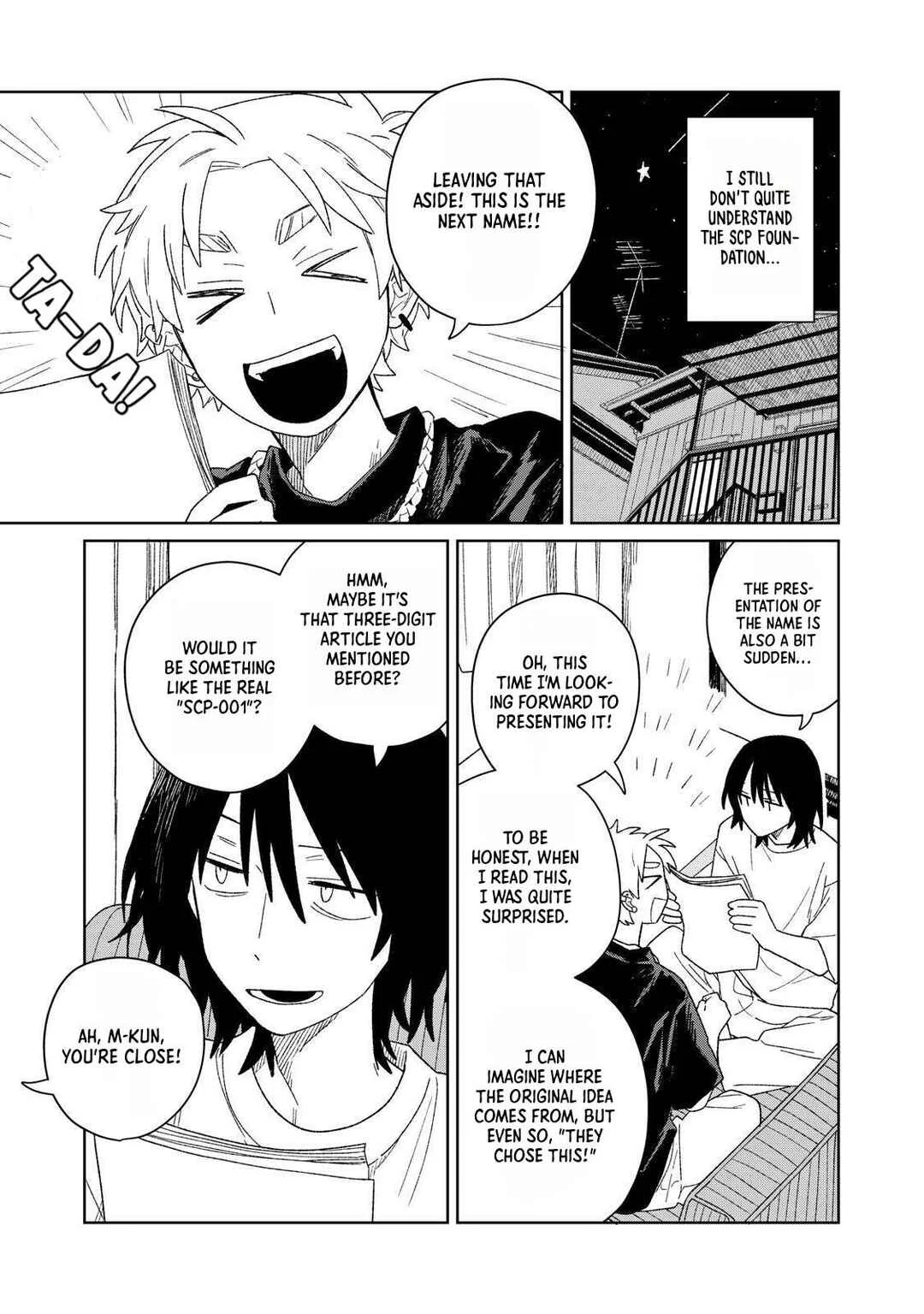 SCP tte Nan desu ka? Chapter 4: 001-proposal - Page 11