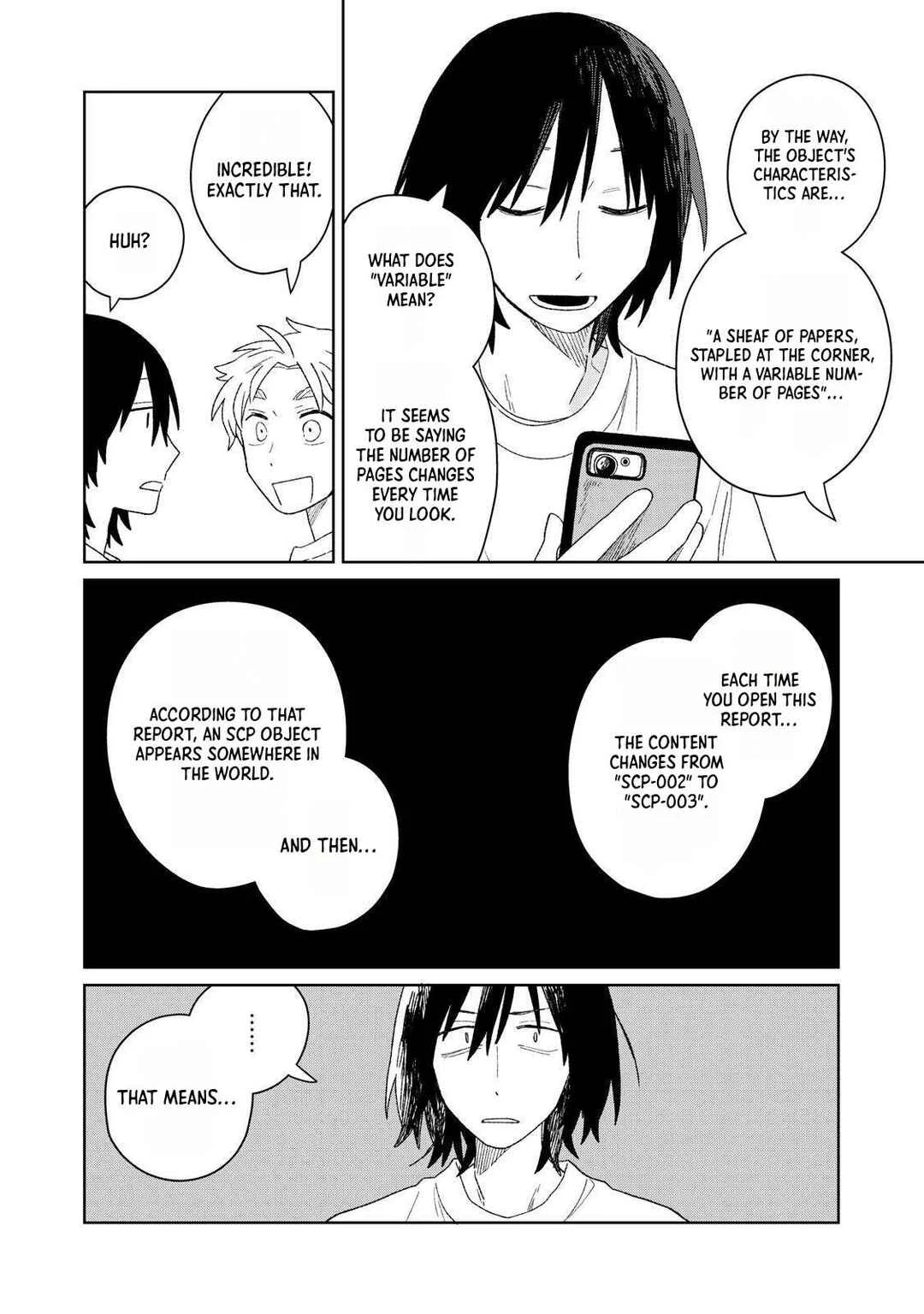 SCP tte Nan desu ka? Chapter 4: 001-proposal - Page 40