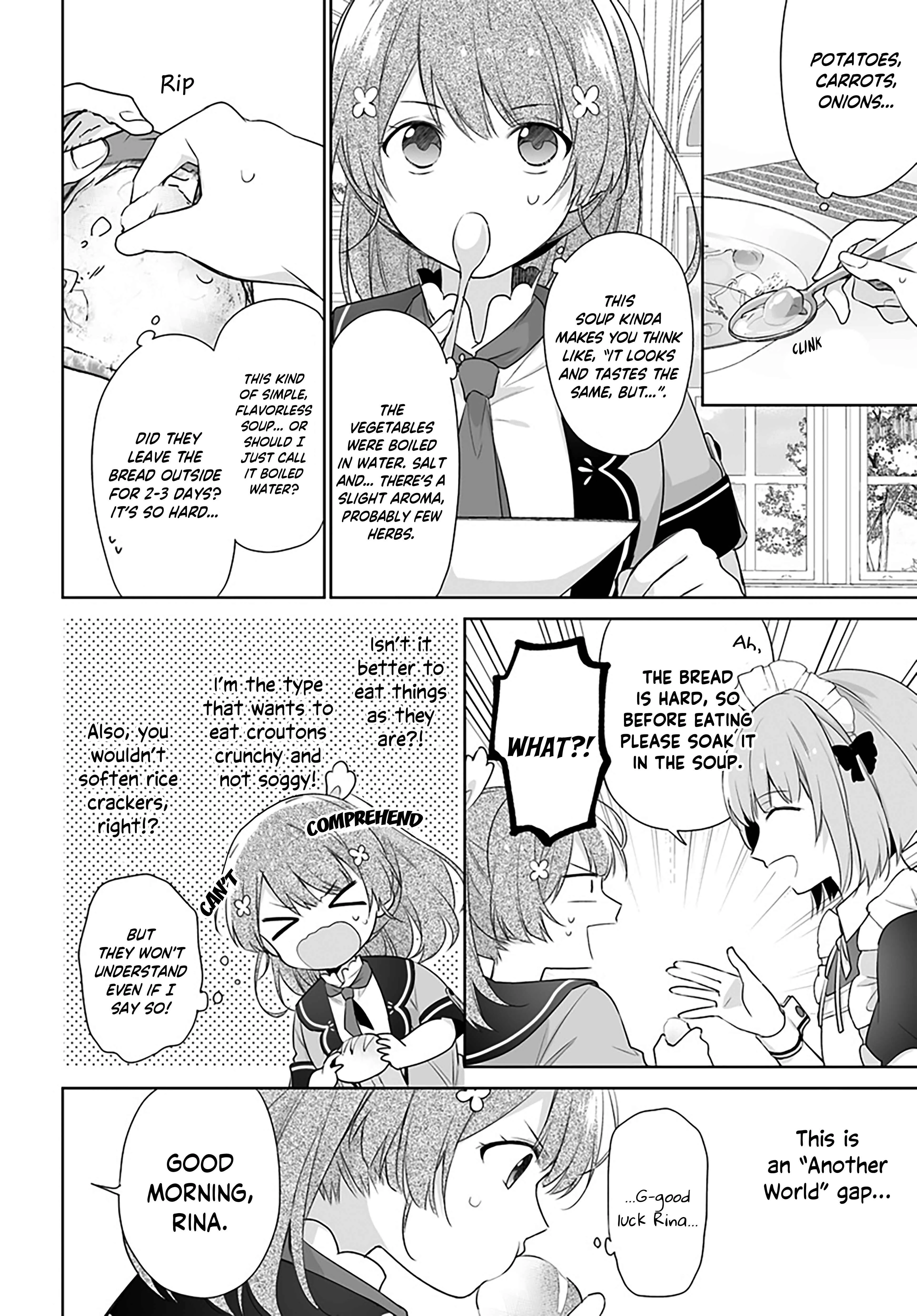 Seijo ja Nakatta node, Oukyuu de Nonbiri Gohan wo Tsukuru Koto ni Shimashita Chapter 1.2 - Page 5