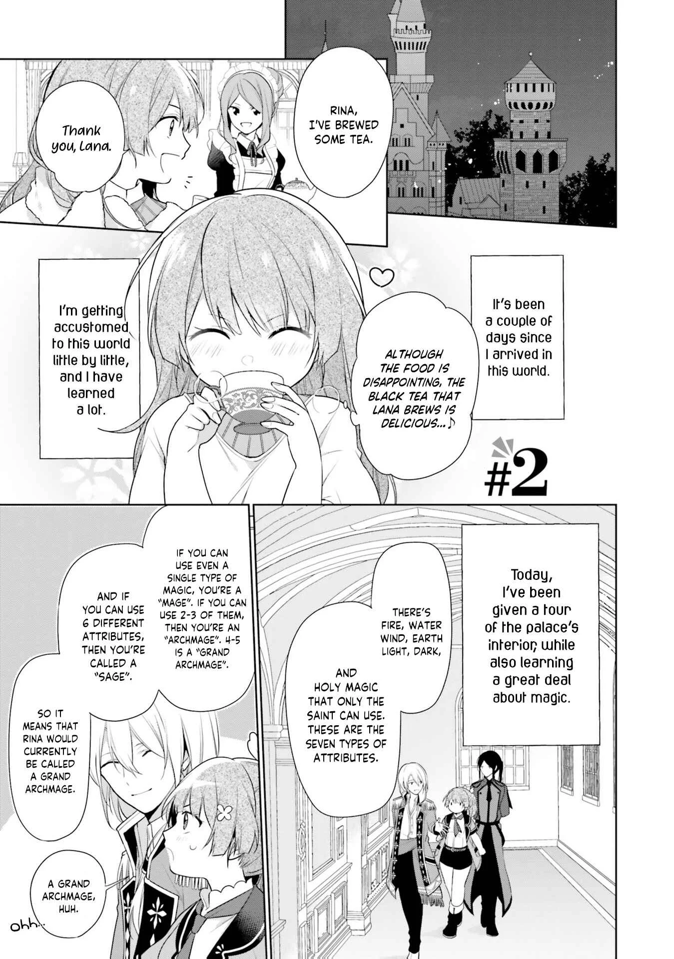Seijo ja Nakatta node, Oukyuu de Nonbiri Gohan wo Tsukuru Koto ni Shimashita Chapter 2 - Page 1
