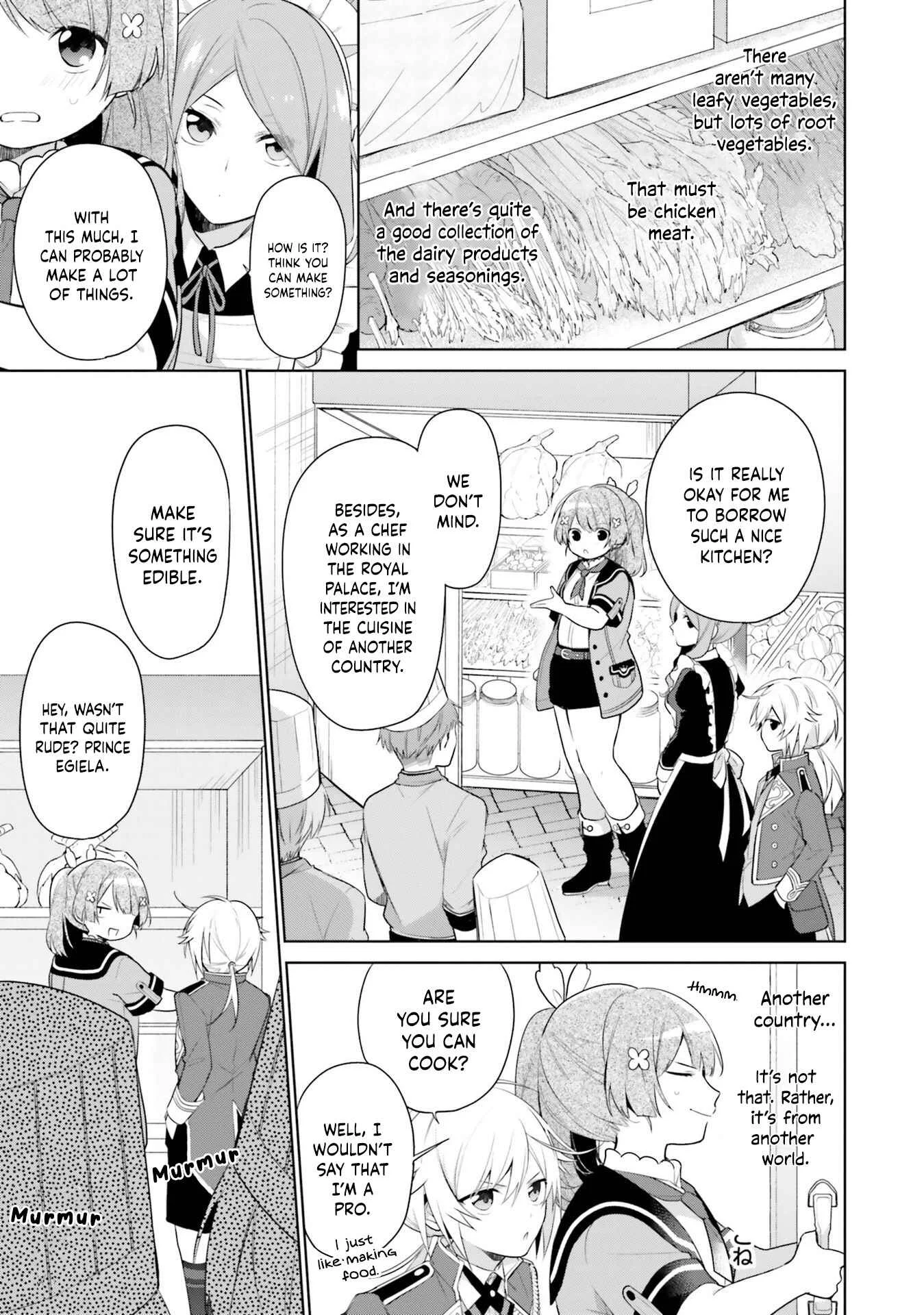 Seijo ja Nakatta node, Oukyuu de Nonbiri Gohan wo Tsukuru Koto ni Shimashita Chapter 3 - Page 2