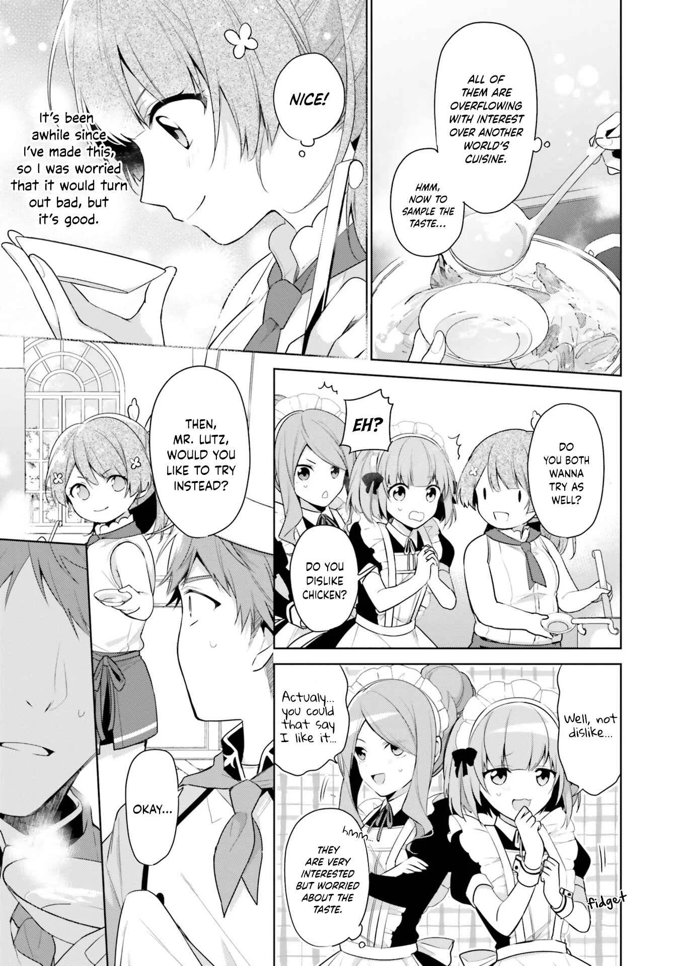 Seijo ja Nakatta node, Oukyuu de Nonbiri Gohan wo Tsukuru Koto ni Shimashita Chapter 3 - Page 14