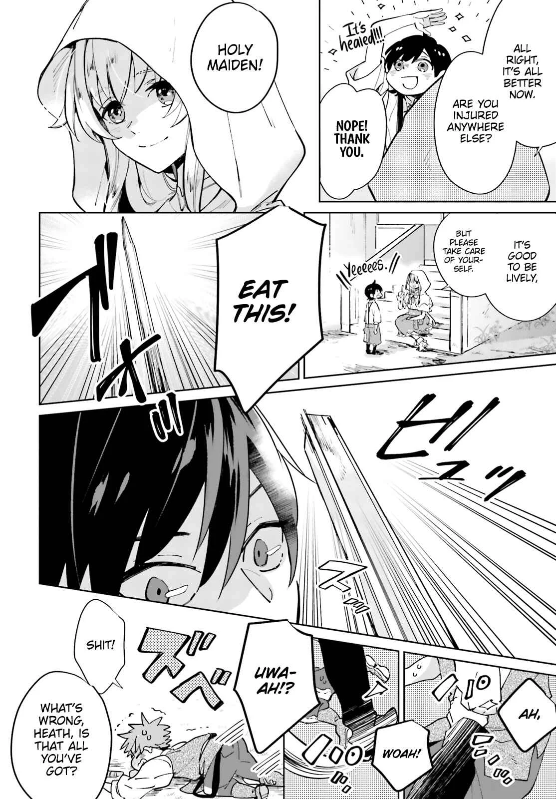 Seijo-sama wo Amayakashitai! Tadashi Yuusha, Omae wa Dame da Chapter 1 - Page 8