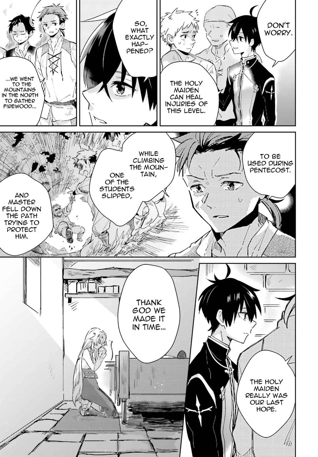 Seijo-sama wo Amayakashitai! Tadashi Yuusha, Omae wa Dame da Chapter 3 - Page 15