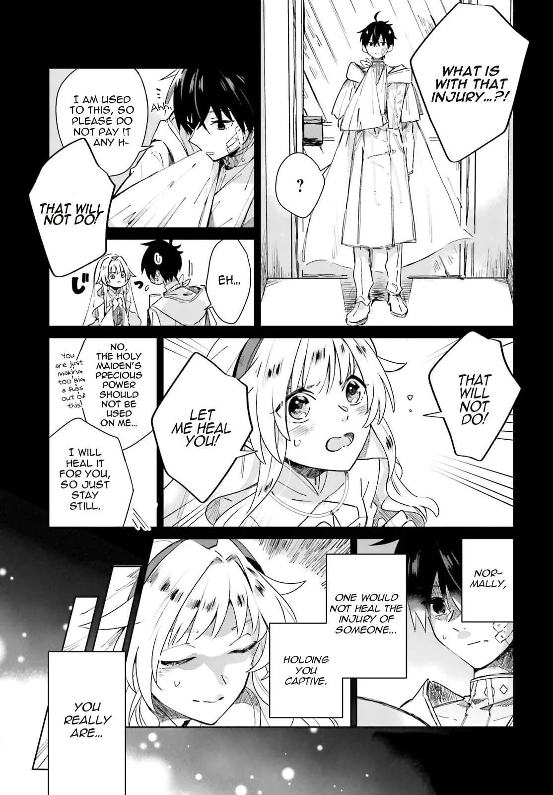 Seijo-sama wo Amayakashitai! Tadashi Yuusha, Omae wa Dame da Chapter 3 - Page 17