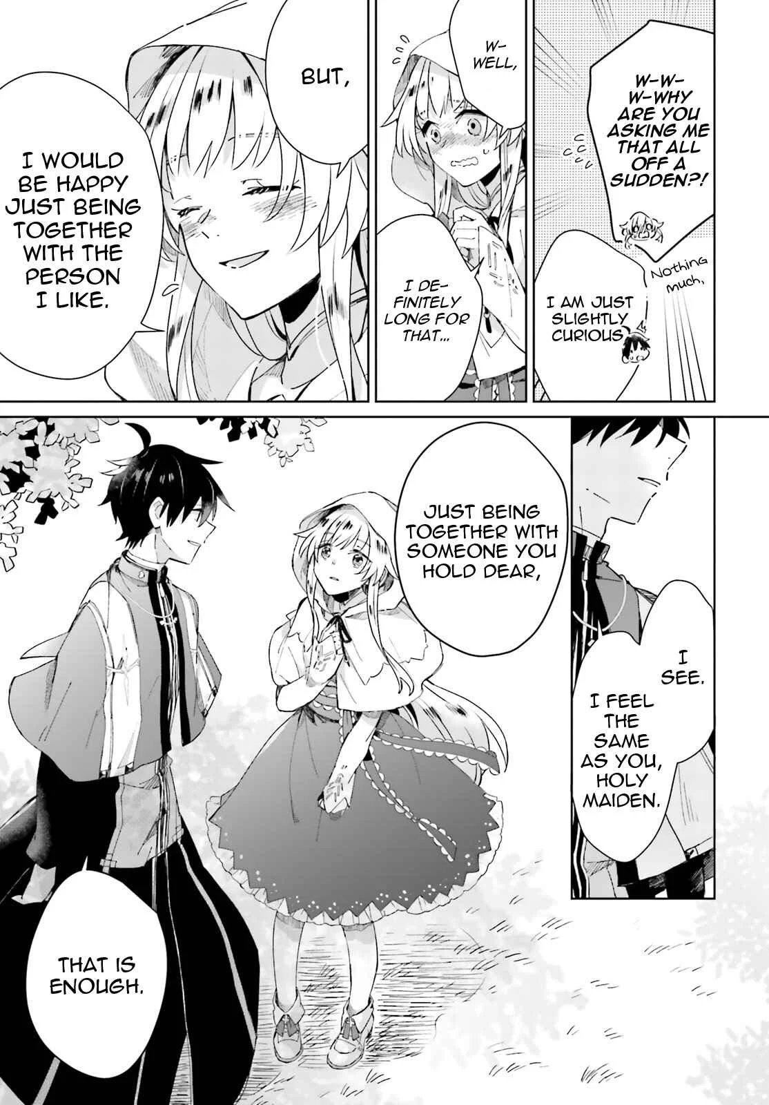 Seijo-sama wo Amayakashitai! Tadashi Yuusha, Omae wa Dame da Chapter 3 - Page 25