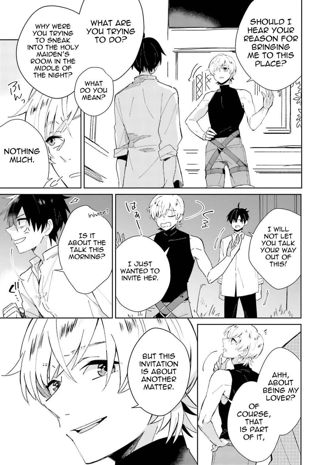 Seijo-sama wo Amayakashitai! Tadashi Yuusha, Omae wa Dame da Chapter 4 - Page 19